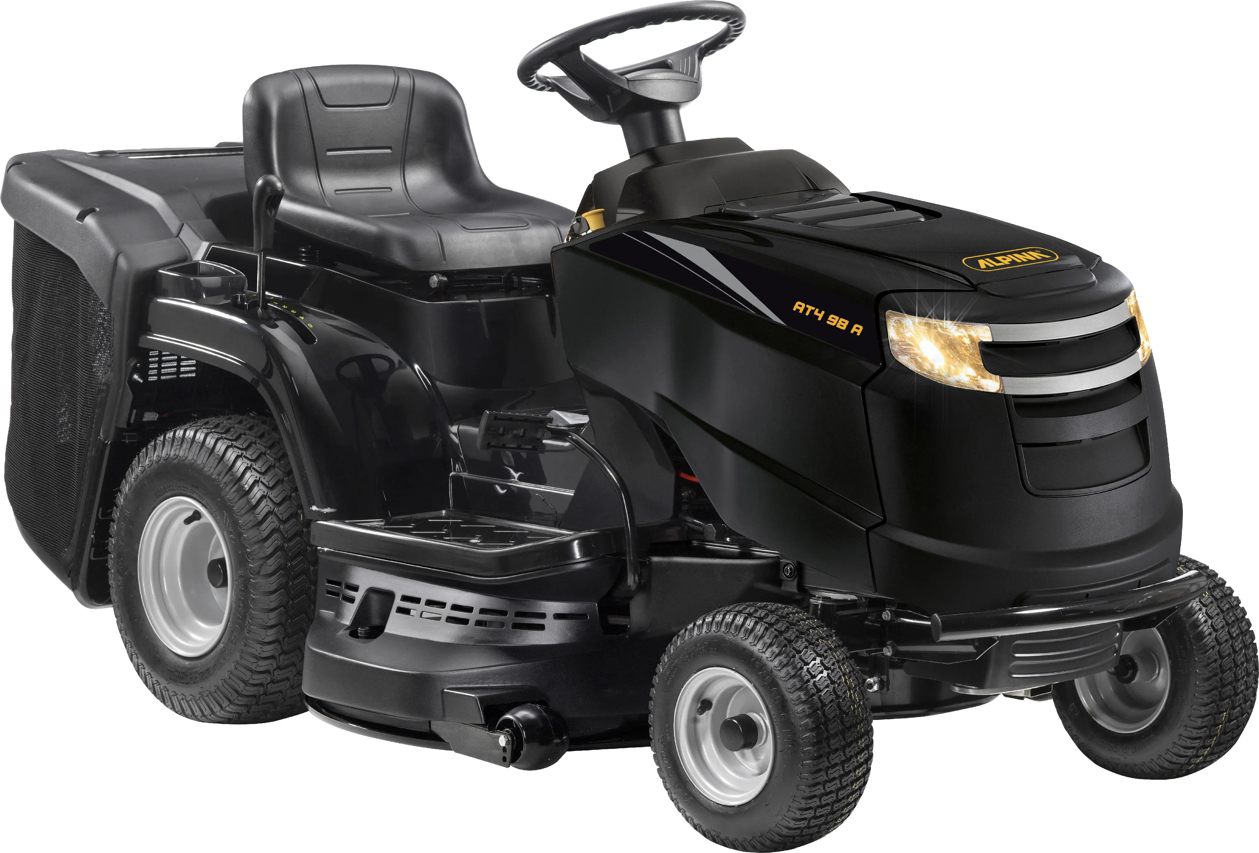 Alpina Benzin Rasentraktor AT4 98 A, 7,2 kW, 98 cm Schnittbreite inklusive Mulchfunktion Alpina Benzin Rasentraktor AT4 98 A, 7,2 kW, 98 cm Schnittbreite inklusive Mulchfunktion
