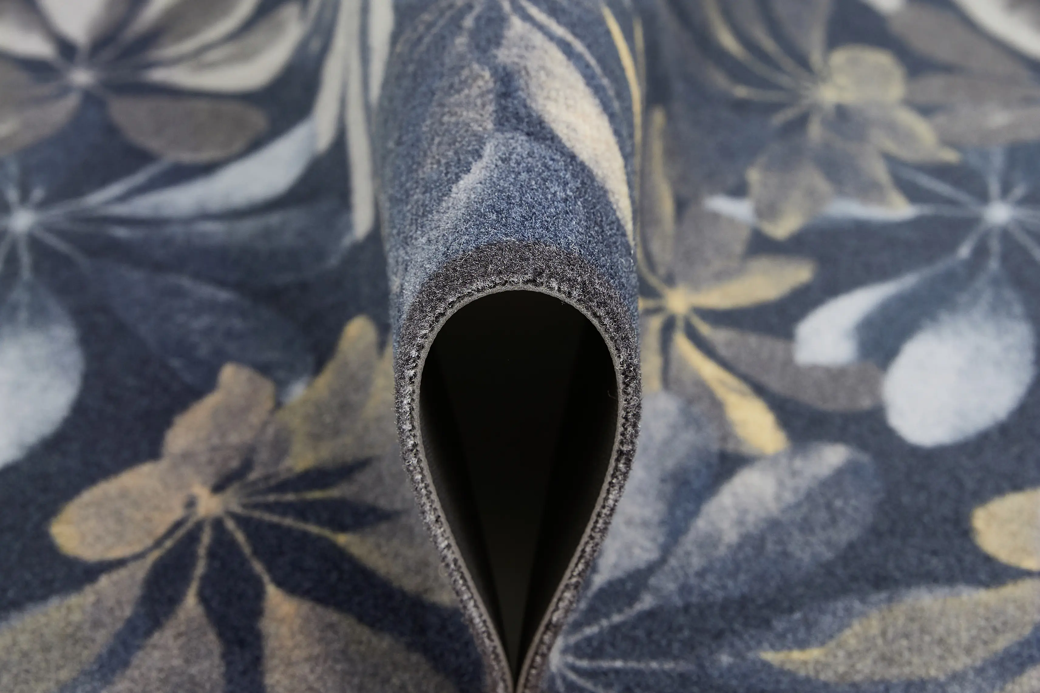 Fußmatte Alto 39 x 58 cm blau-gelb