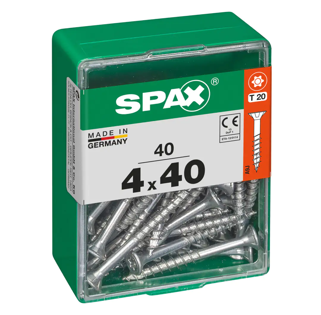 Spax Universalschrauben 4.0 x 40 mm TX 20 - 40 Stk.