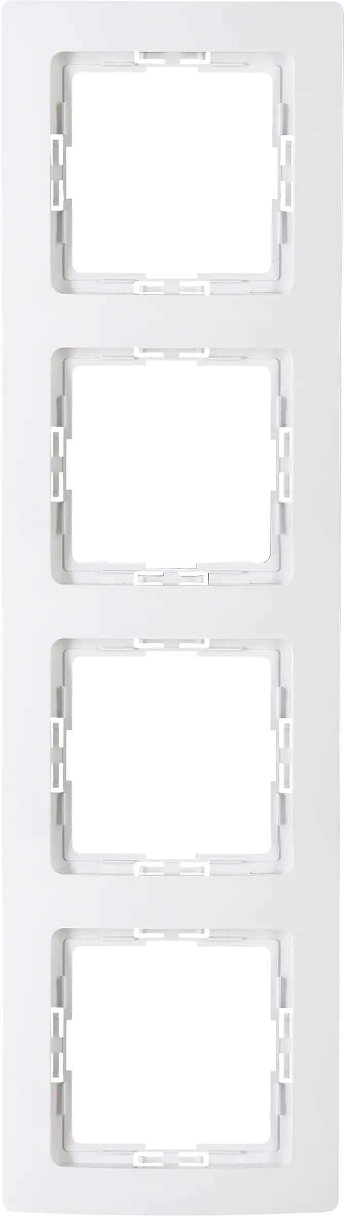 Kopp Abdeckrahmen 4-fach Paris arktis-weiß 308702063