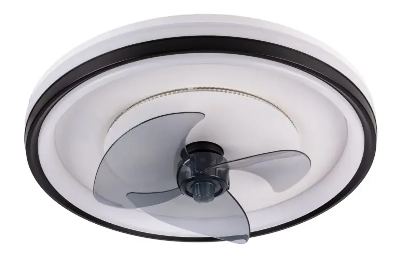 LED Deckenleuchte mit Ventilator Cloudy Ø 48 cm 55W warmweiß-kaltweiß