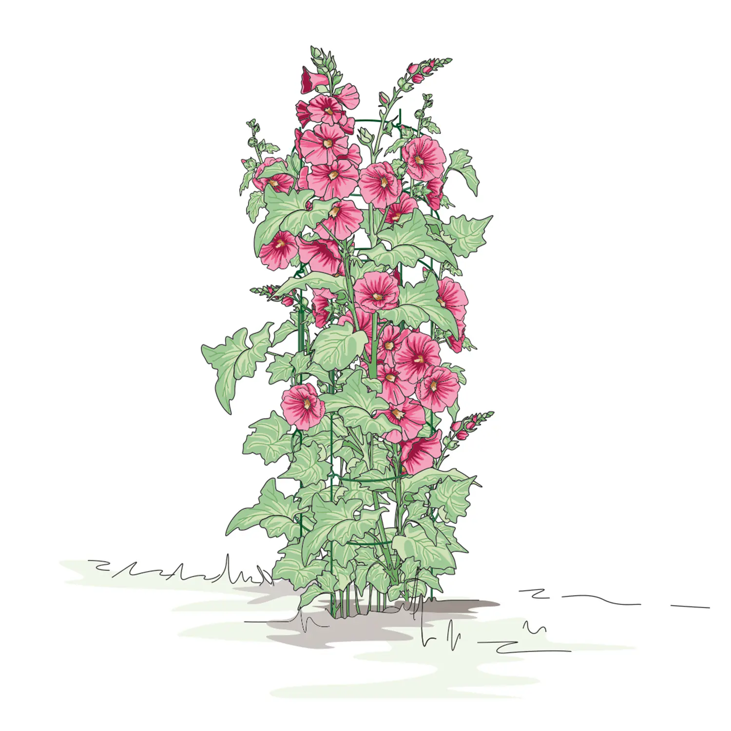 Bellissa Rankgitter Verbinder 4er Set