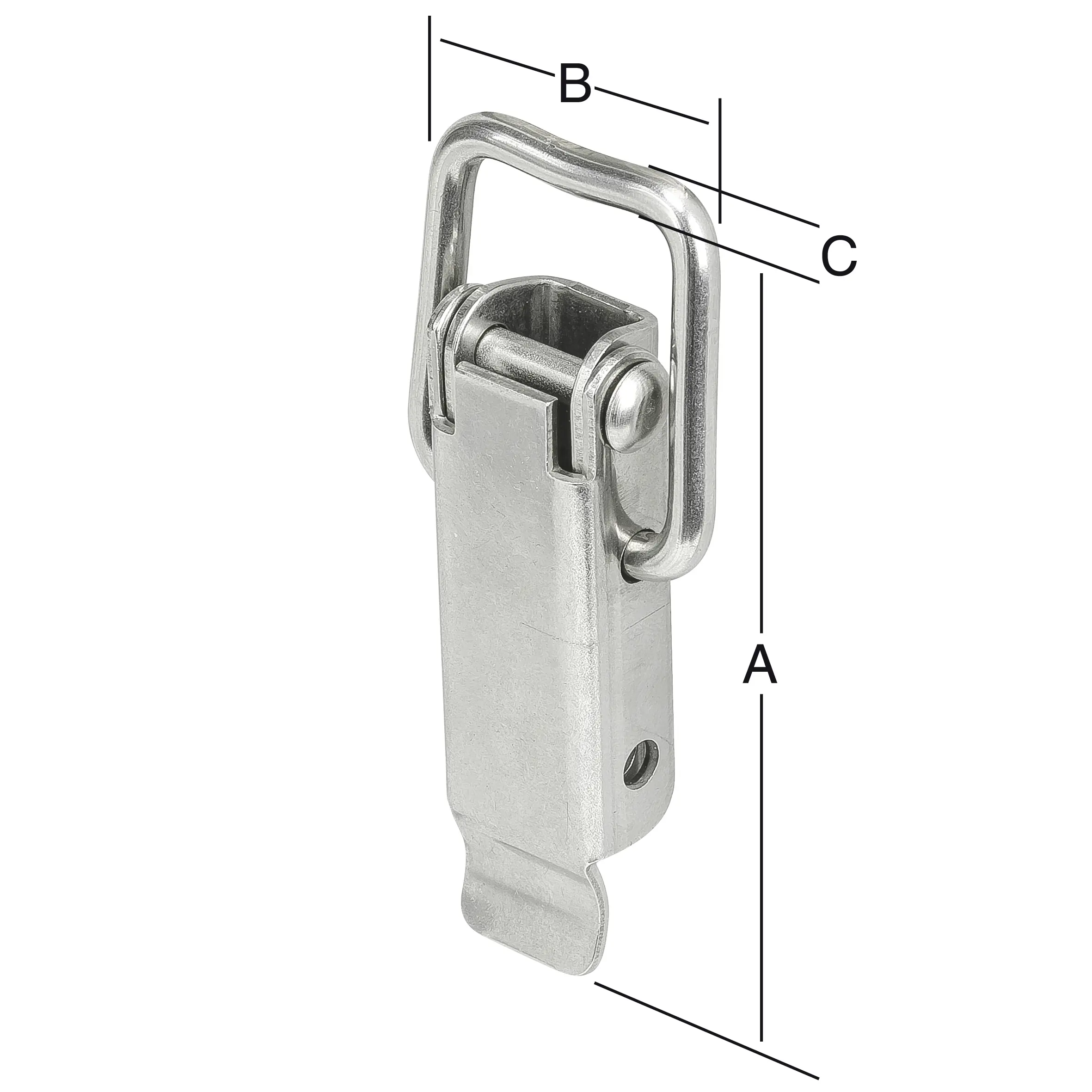 Vormann Spannverschlüsse 52 x 23 x Ø 3.0 mm