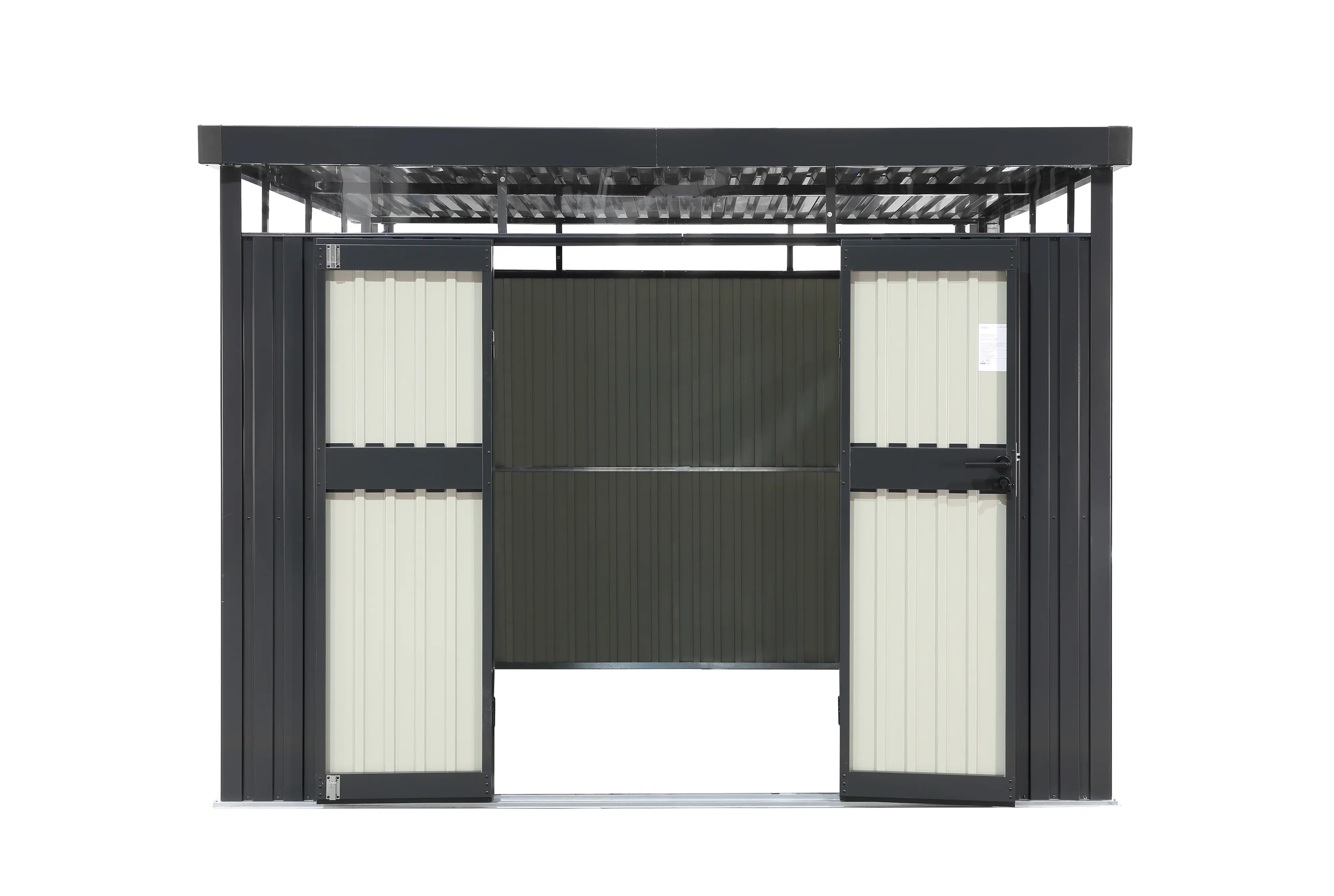 Tepro Metallgerätehaus Premium Shed 8x10 inkl. Regenrinne 300 x 180 cm