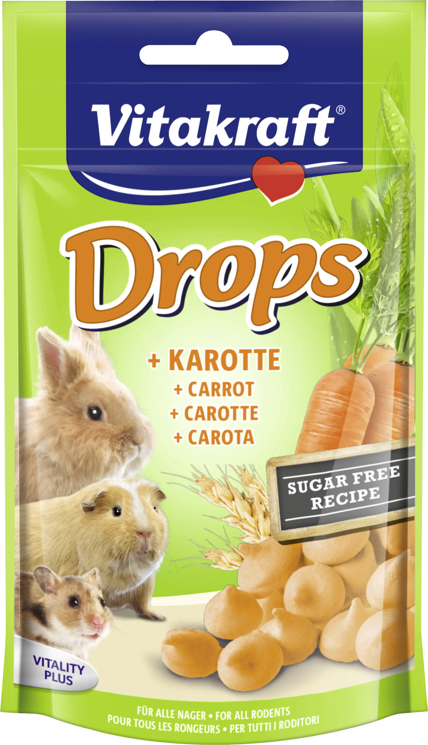 Vitakraft Drops + Karotte 75 g Vitakraft Drops + Karotte 75 g