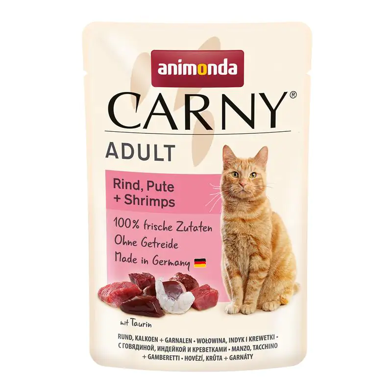 Animonda Carny Adult Rind Pute + Shrimps 85 g