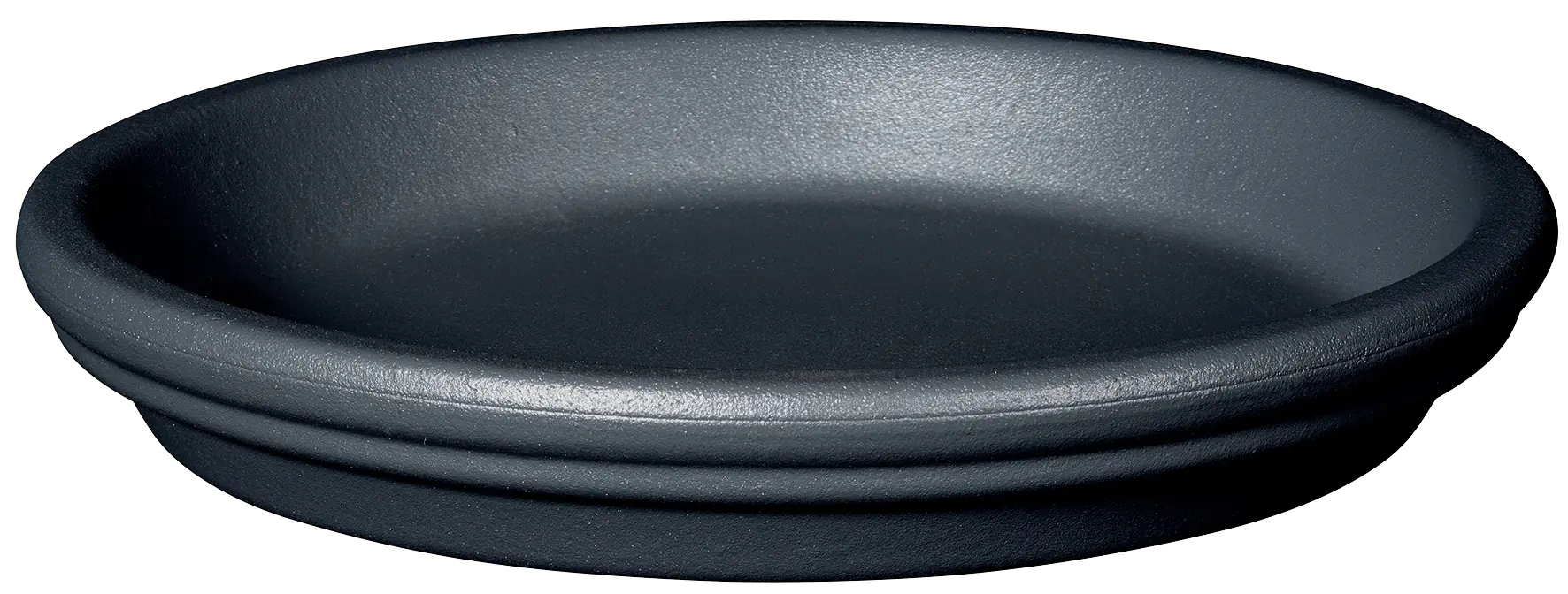 Bigband Untersetzer Ø 36 cm Terrakotta antrhazit