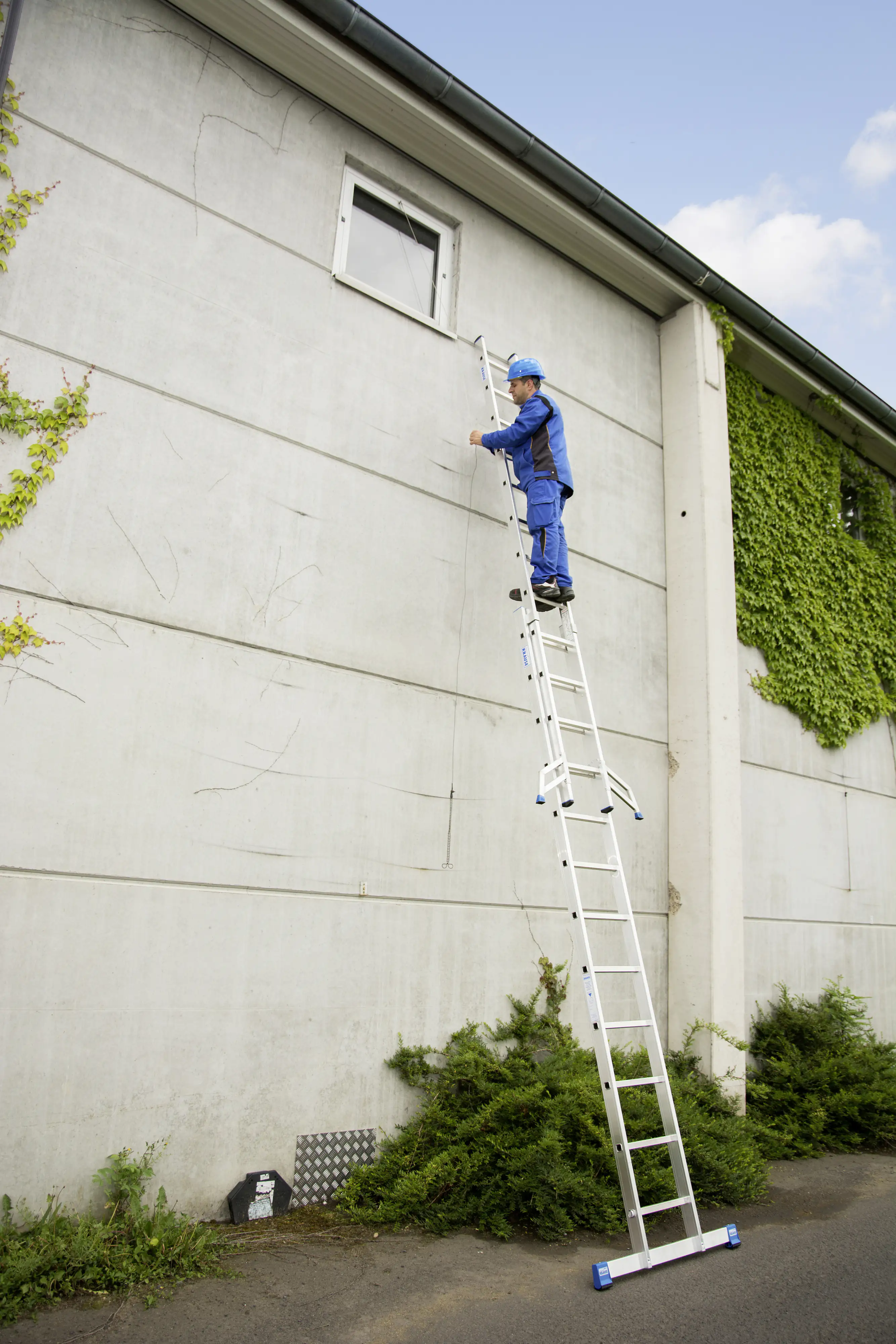 Krause Aluminium-Schiebeleiter STABILO 4,40 m