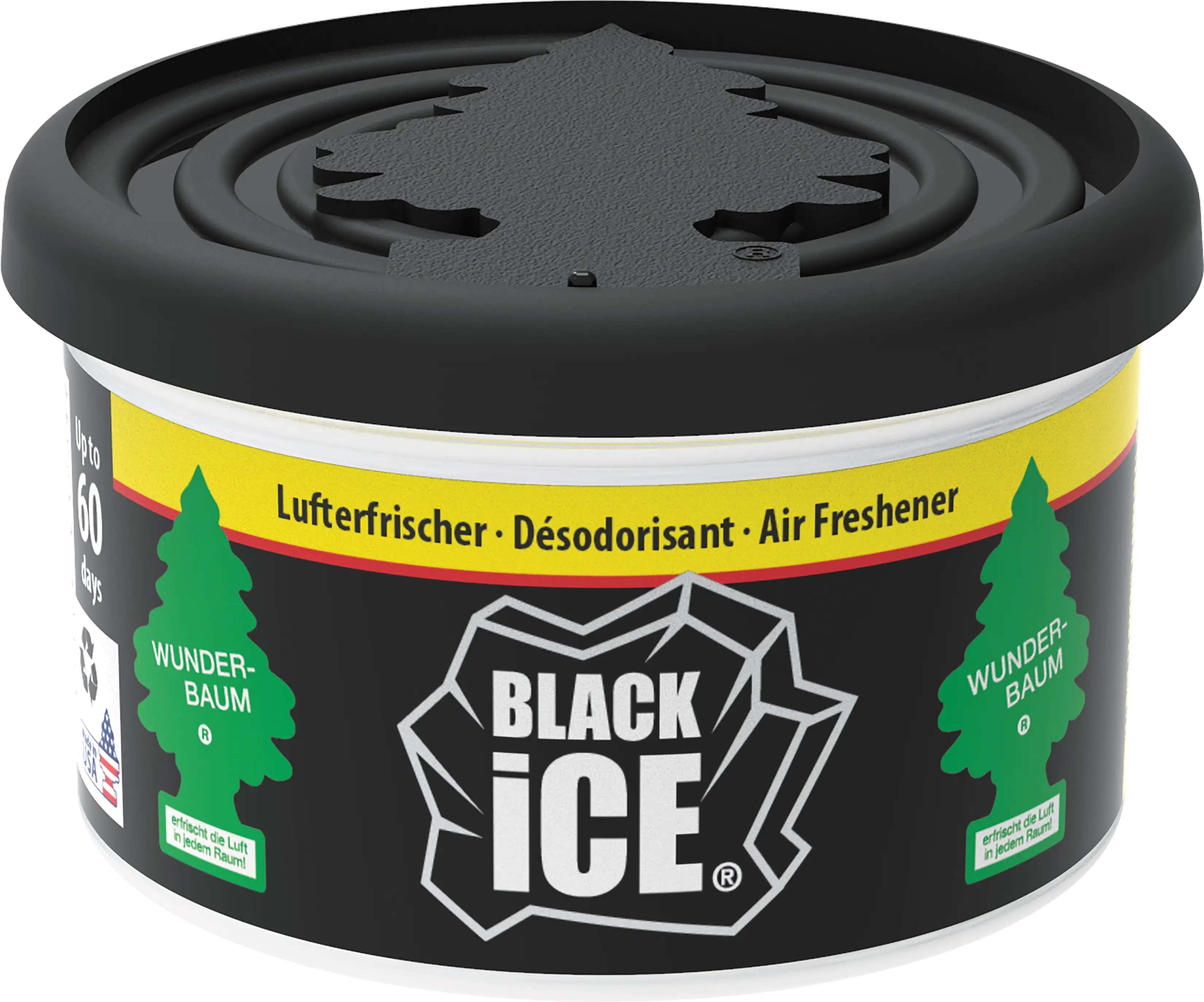 7612720881062 Wunderbaum Lufterfrischer Duftdose Black Ice