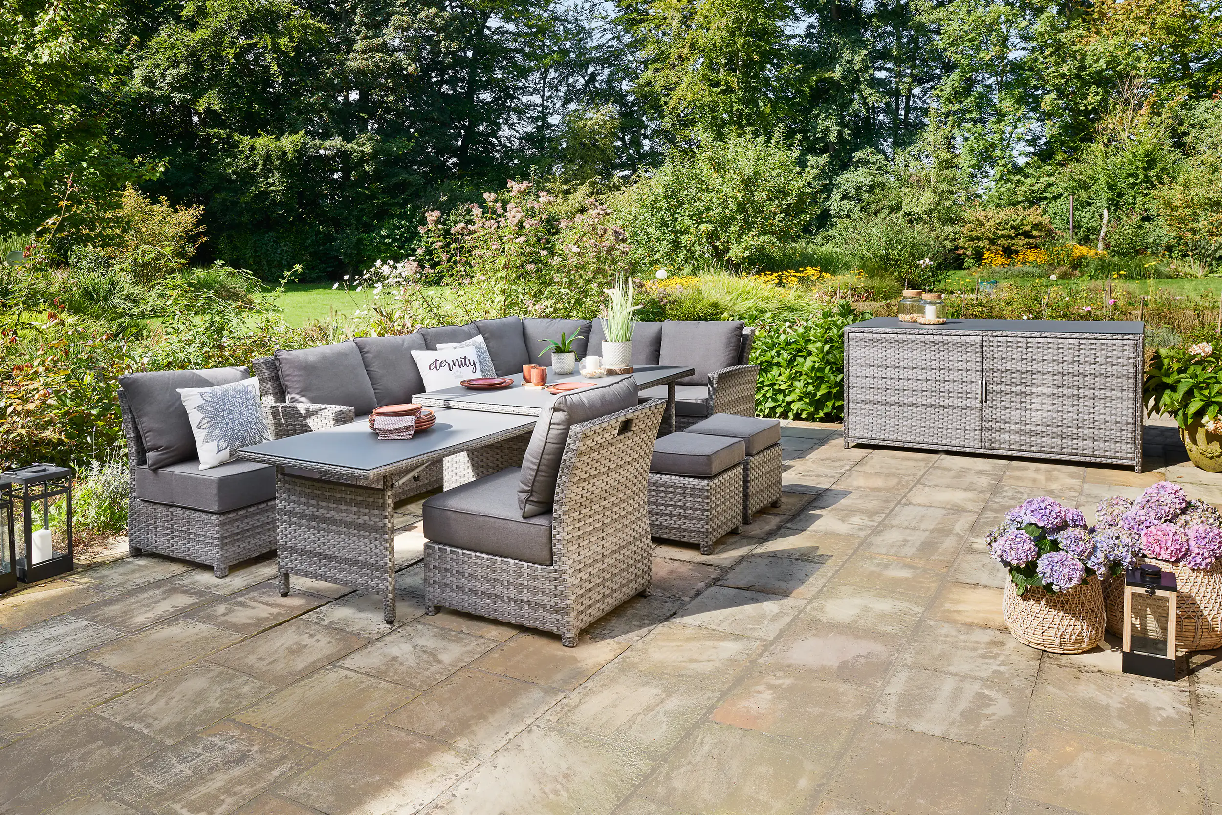 4333692229074_12 Primaster Dining Lounge Möbelset Portofino Deluxe