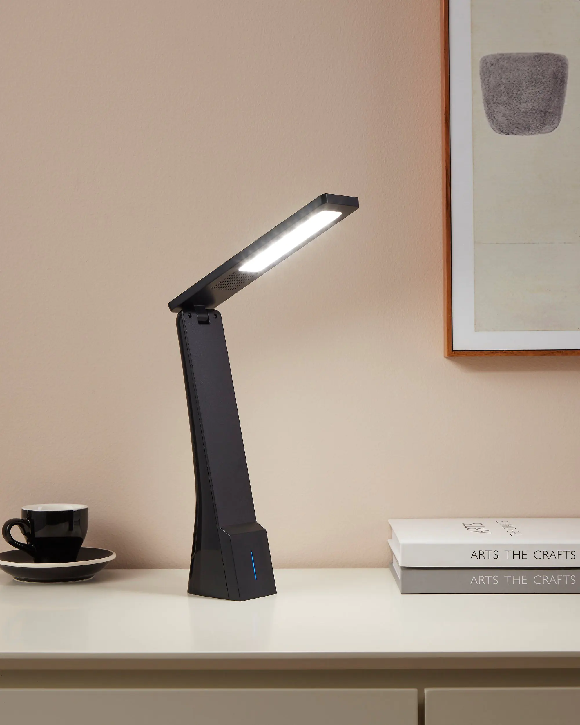 Eglo LED Tischleuchte La Seca schwarz 26 x 5 x 20 cm 