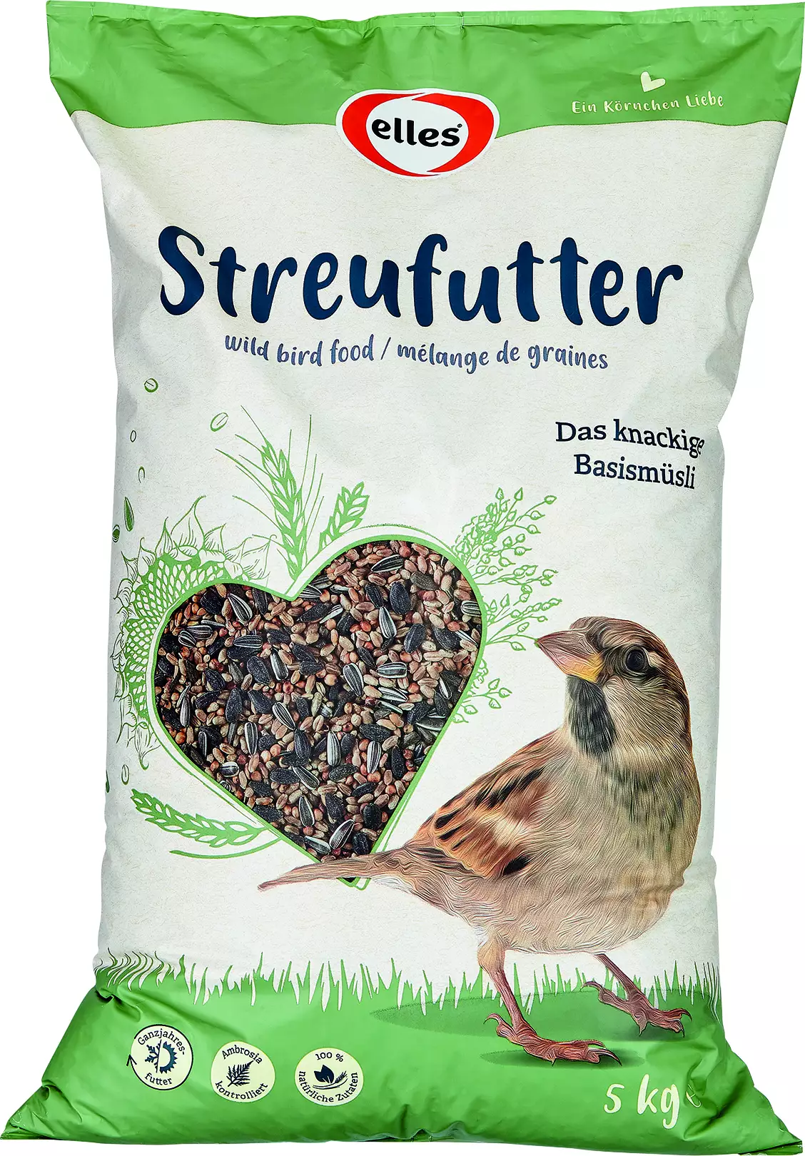 Elles Streufutter für Wildvögel 5 kg Elles Streufutter für Wildvögel 5 kg