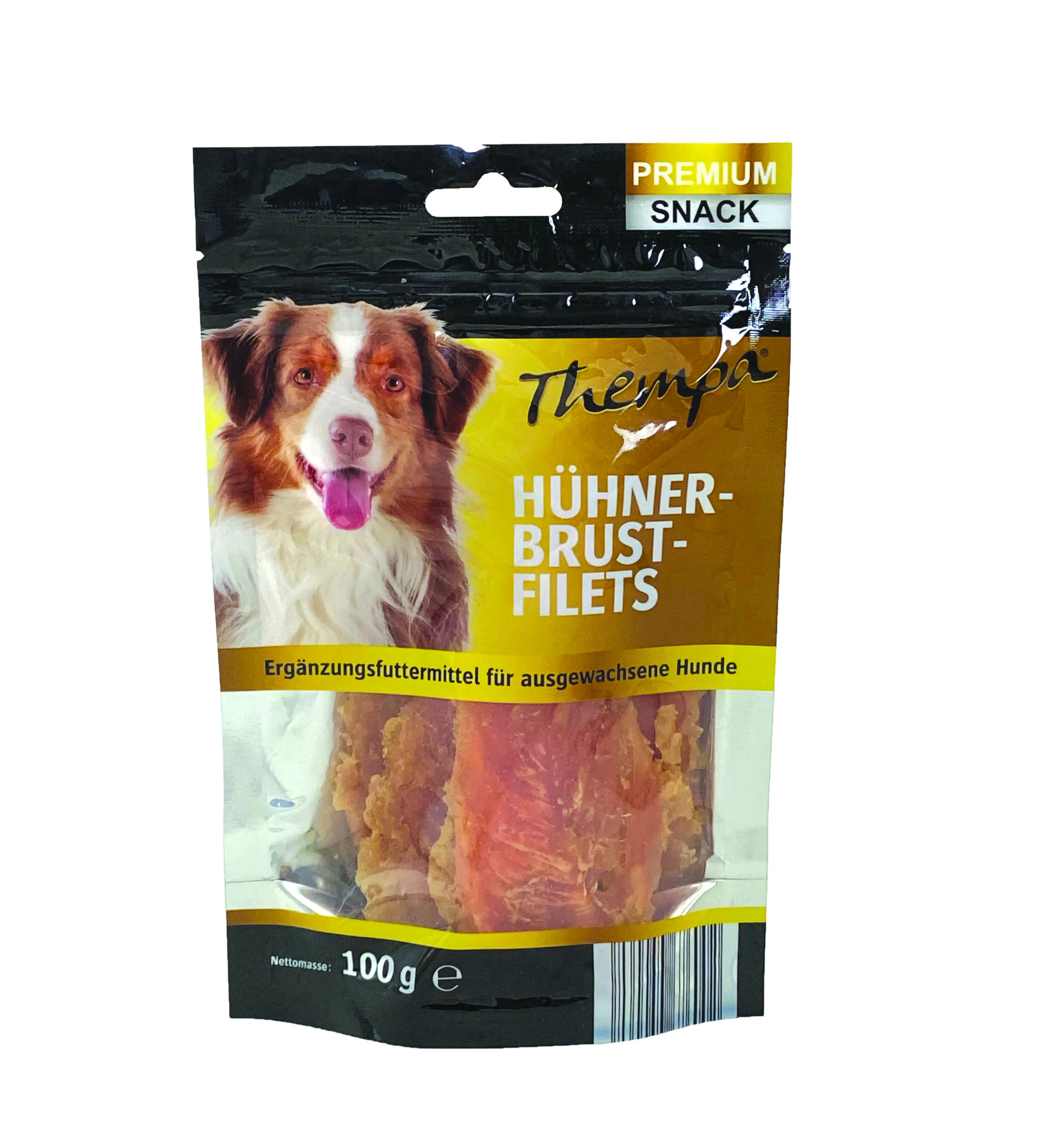 Thempa Hundesnack Adult Hühnerbrust Filets 100 g  Thempa Hundesnack Adult Hühnerbrust Filets 100 g