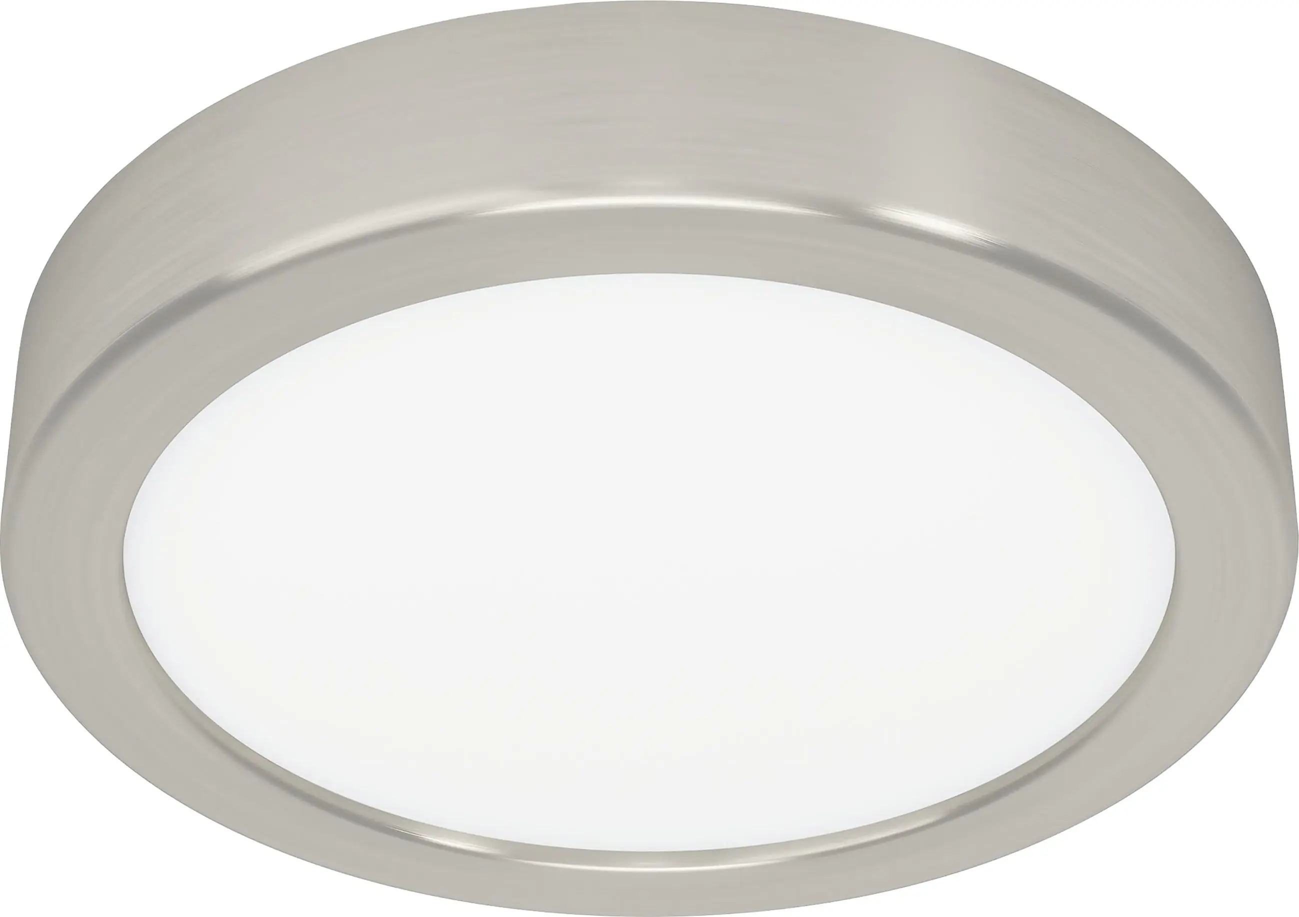 Eglo LED Deckenleuchte Fueva 6 nickel matt Ø 17 x 3 cm warmweiß-kaltweiß