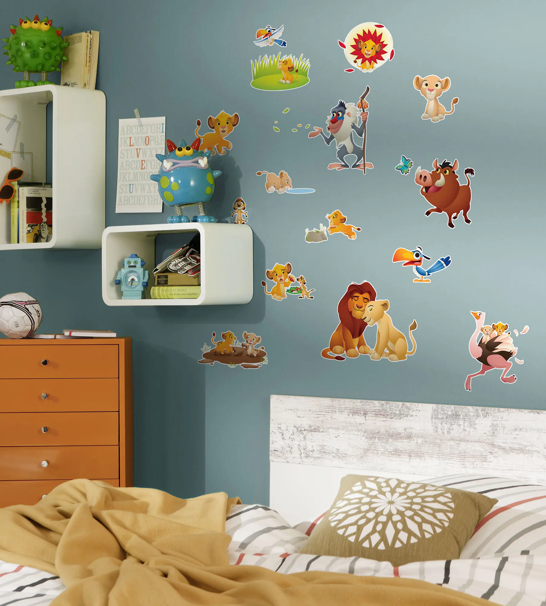 Komar Dekosticker Lion King Wildlife 50 x 70 cm  