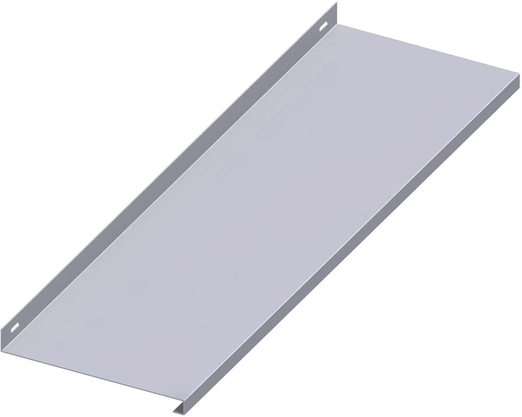 coaxis®-Tablar 800 mm 800 x 230 mm Aluminium roh blank