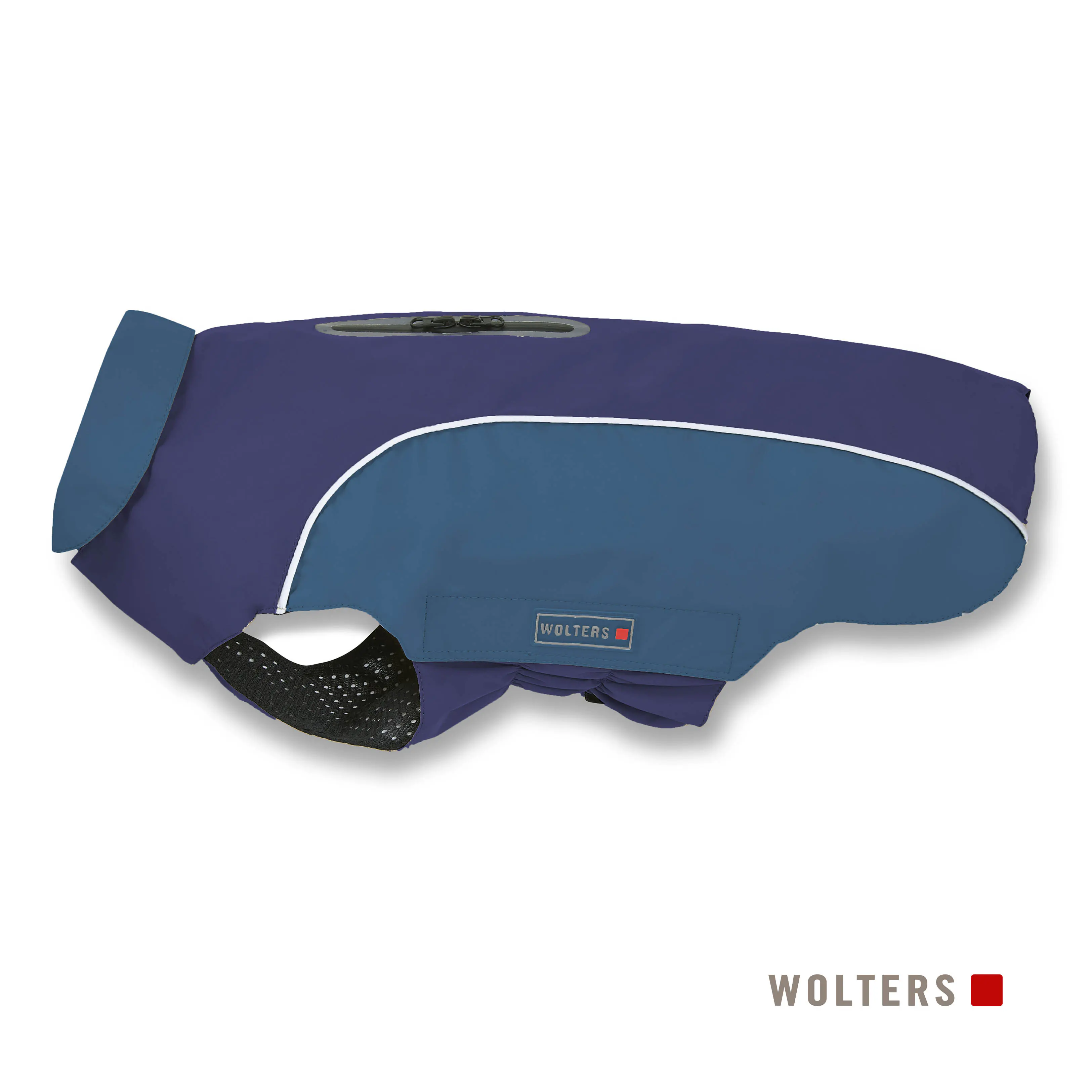 Wolters Hundebekleidung Regenjacke Easy Rain dunkelblau/hellblau