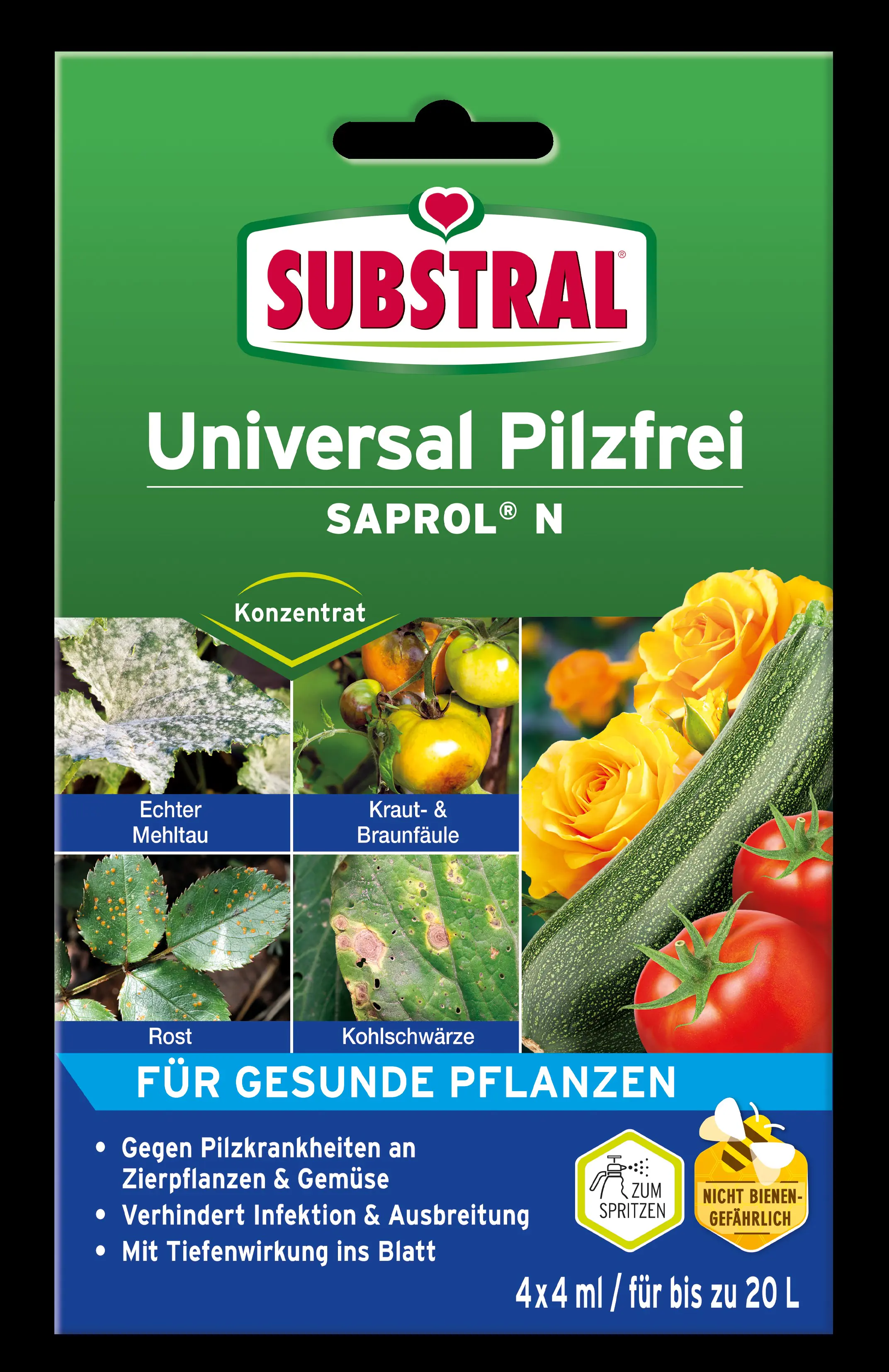 Substral Celaflor Combi-Rosenspritzmittel 1 x 7,5 + 1 x 4 ml