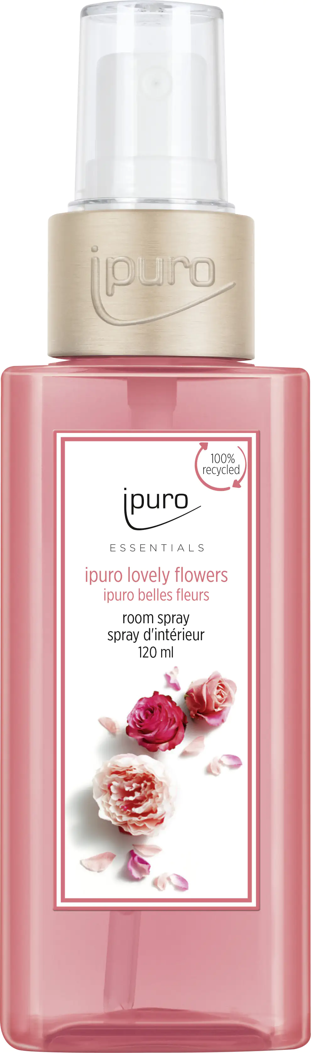 ipuro ESSENTIALS Raumspray Lovely Flowers 120 ml