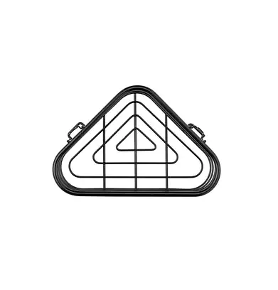 Wenko Eckablage Trestina Edelstahl schwarz