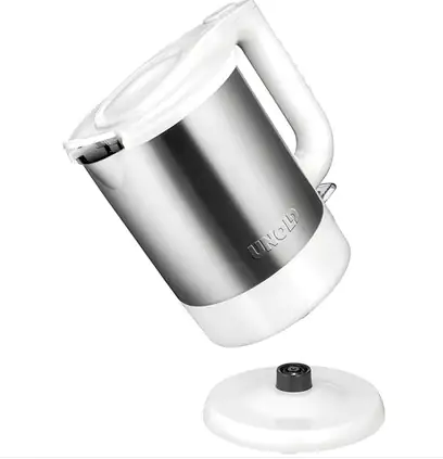 Unold 18010 Wasserkocher 2000 Watt, 1,5 Liter, weiß