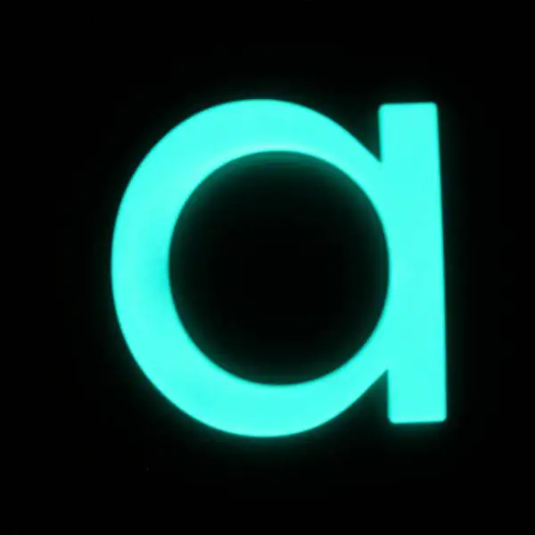 Alpertec Klebebuchstabe "A"