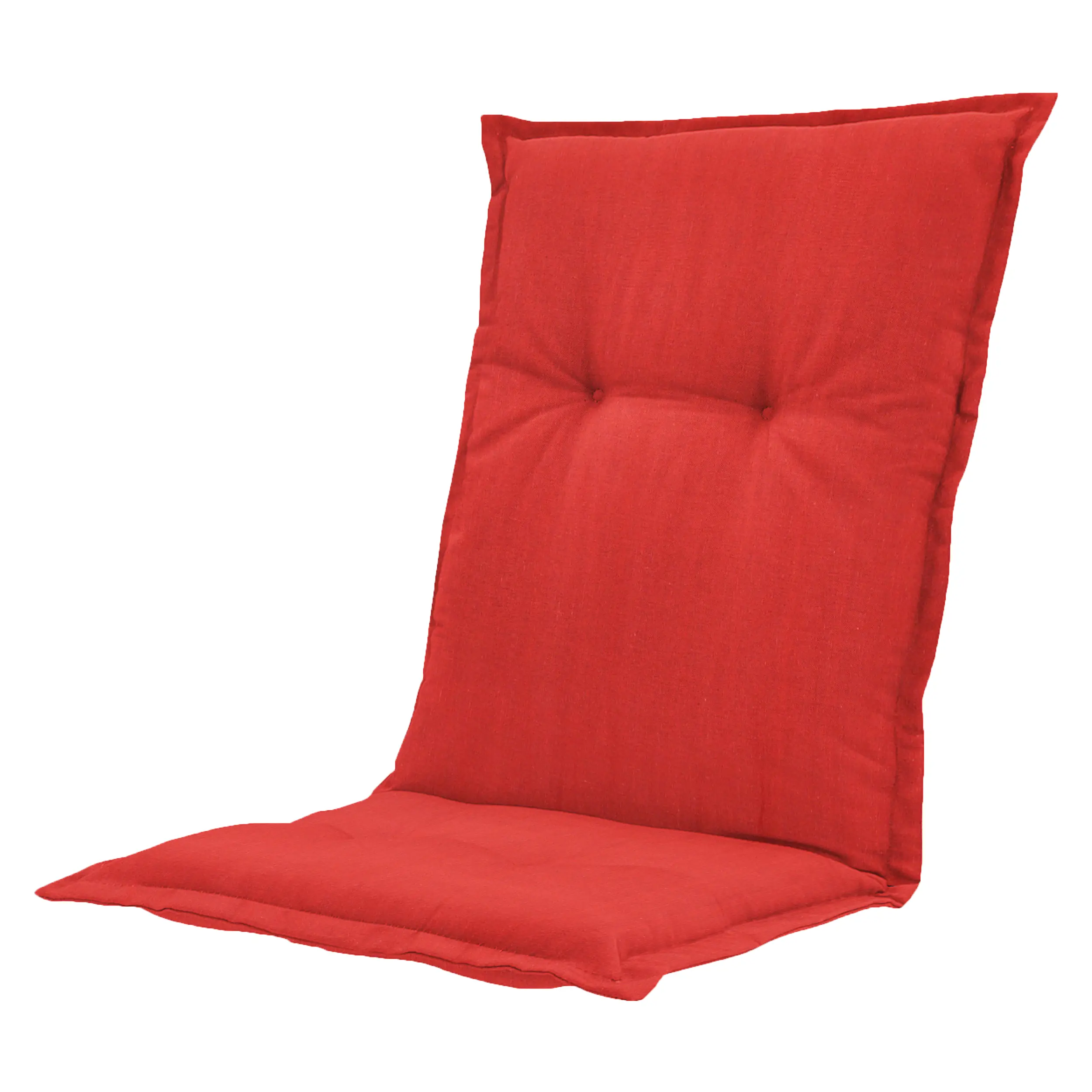 Madison Niederlehner-Auflage Basic rot 123 x 50 cm 4er-Set