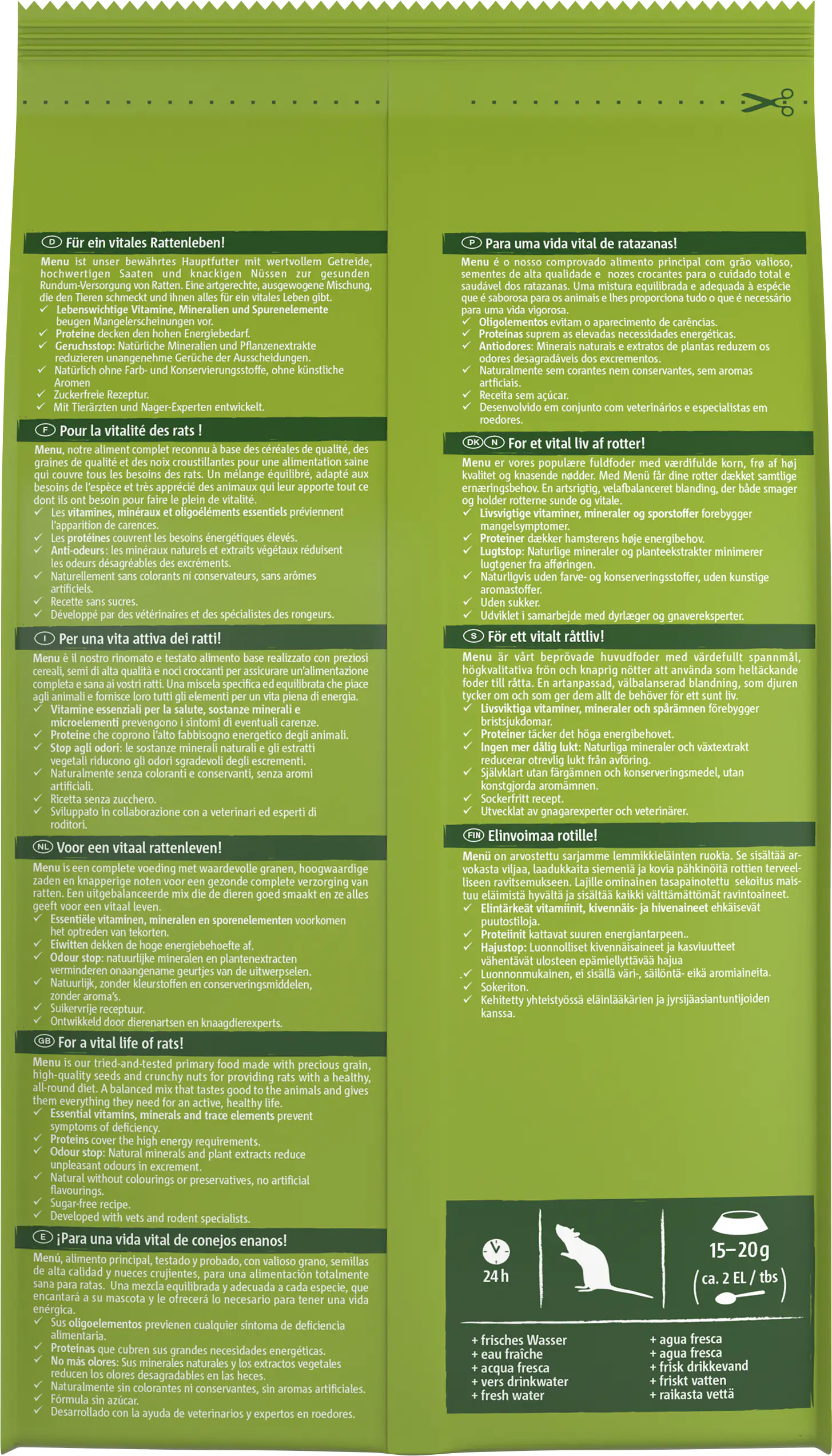 Vitakraft Menu Vital 1 kg