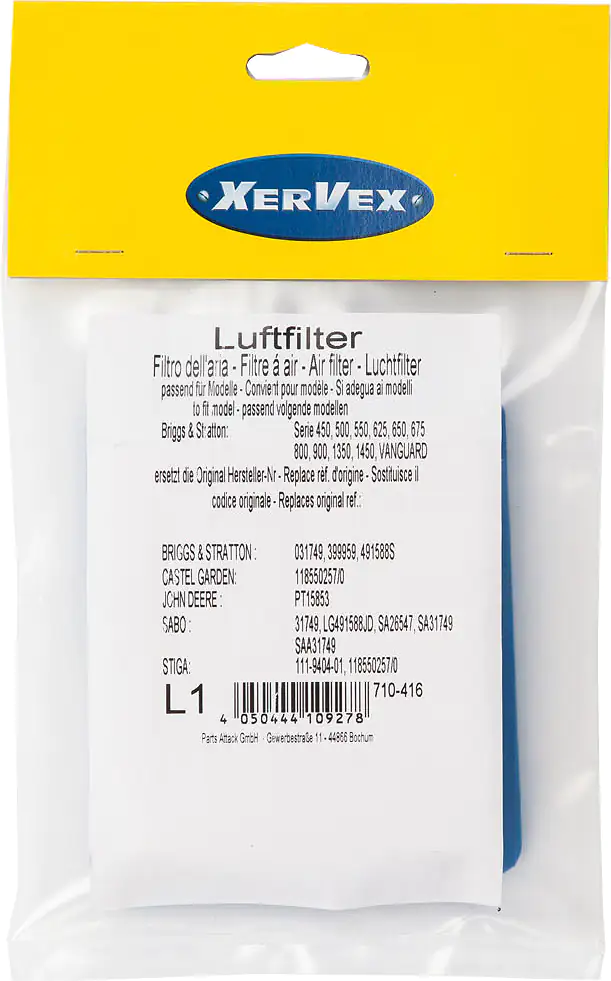 Xervex Luftfilter L1