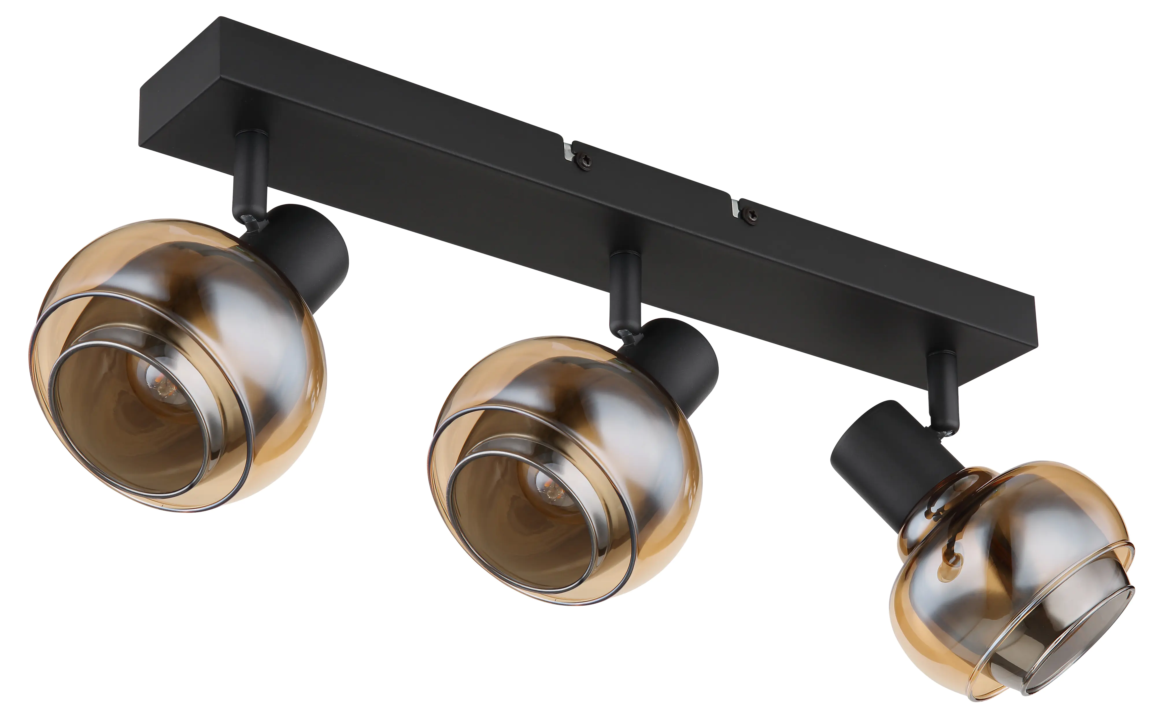 Globo 3er Spot Tokki schwarz matt 41 x 41 x 13,5 cm E14 Globo 3er Spot Tokki schwarz matt 41 x 41 x 13,5 cm E14