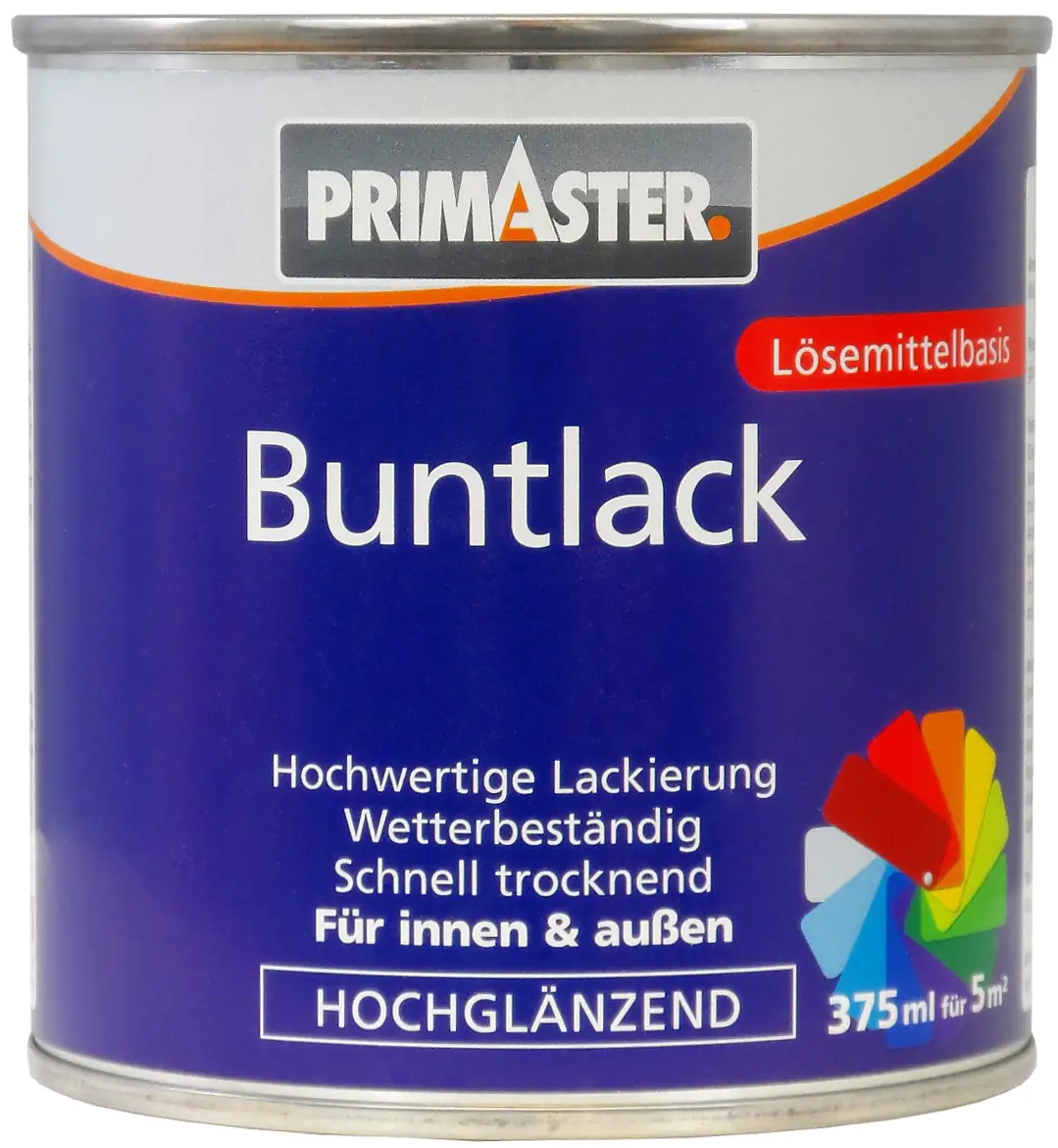 Primaster Buntlack RAL 3000 375 ml feuerrot hochglänzend
