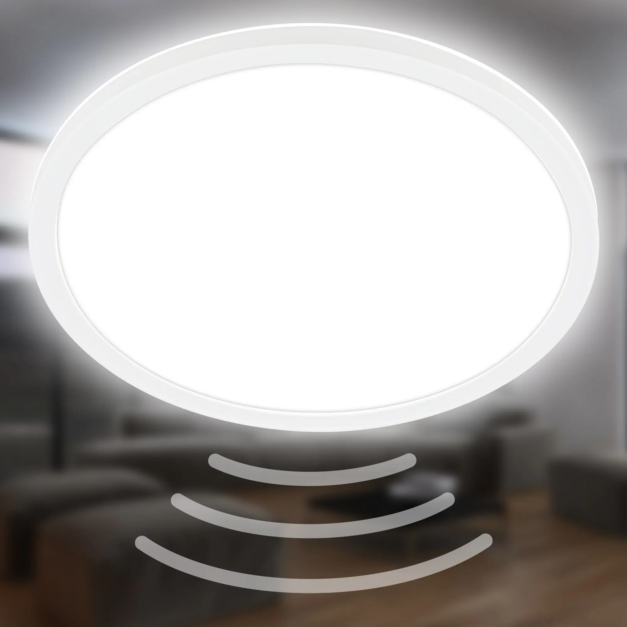 Briloner LED Deckenlampe Move 18W Ø 29cm weiß Bewegungssensor neutralweiß Briloner LED Deckenlampe Move 18W Ø 29cm weiß Bewegungssensor neutralweiß