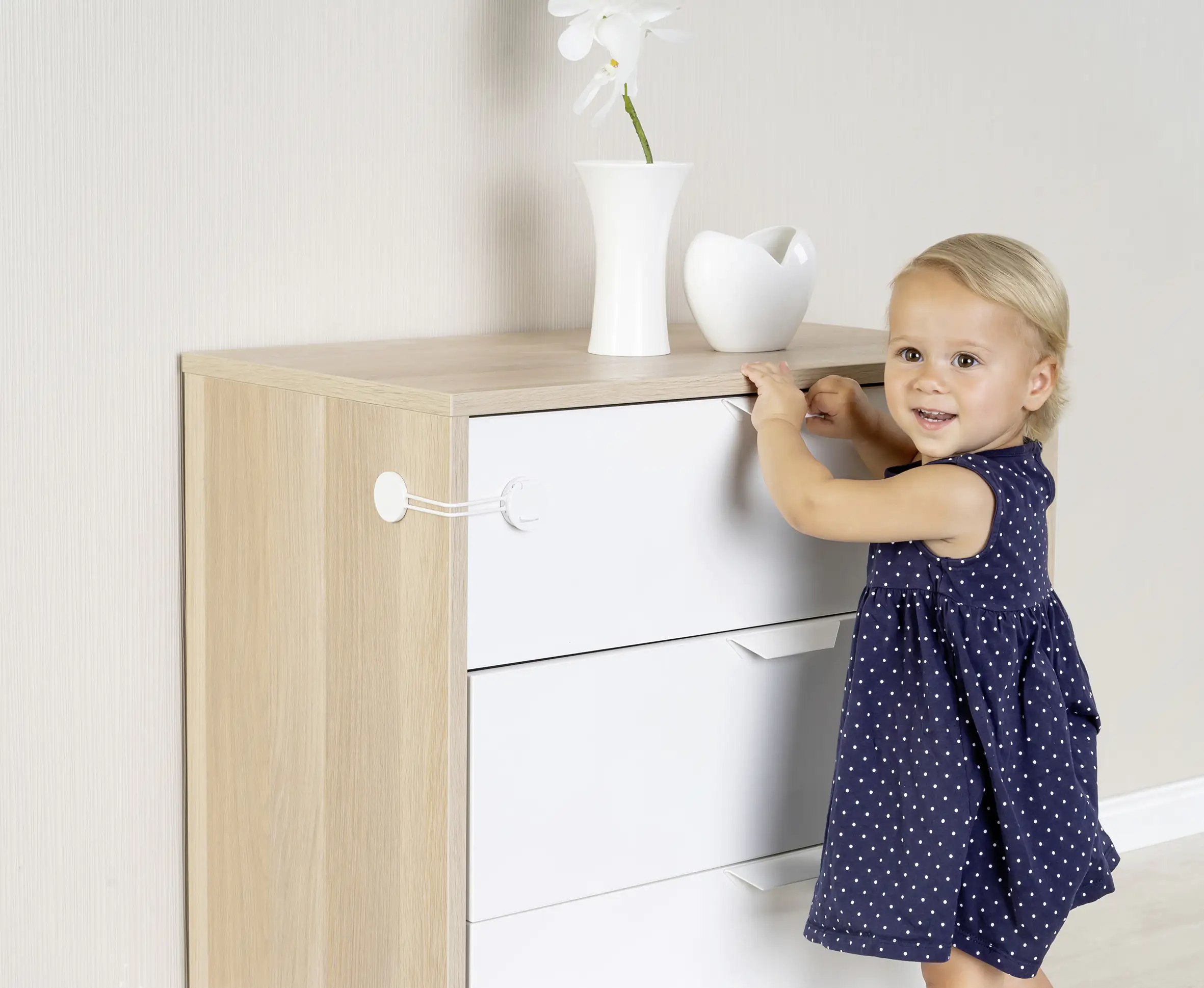 Reer Multisicherung weiß, 3 Stück