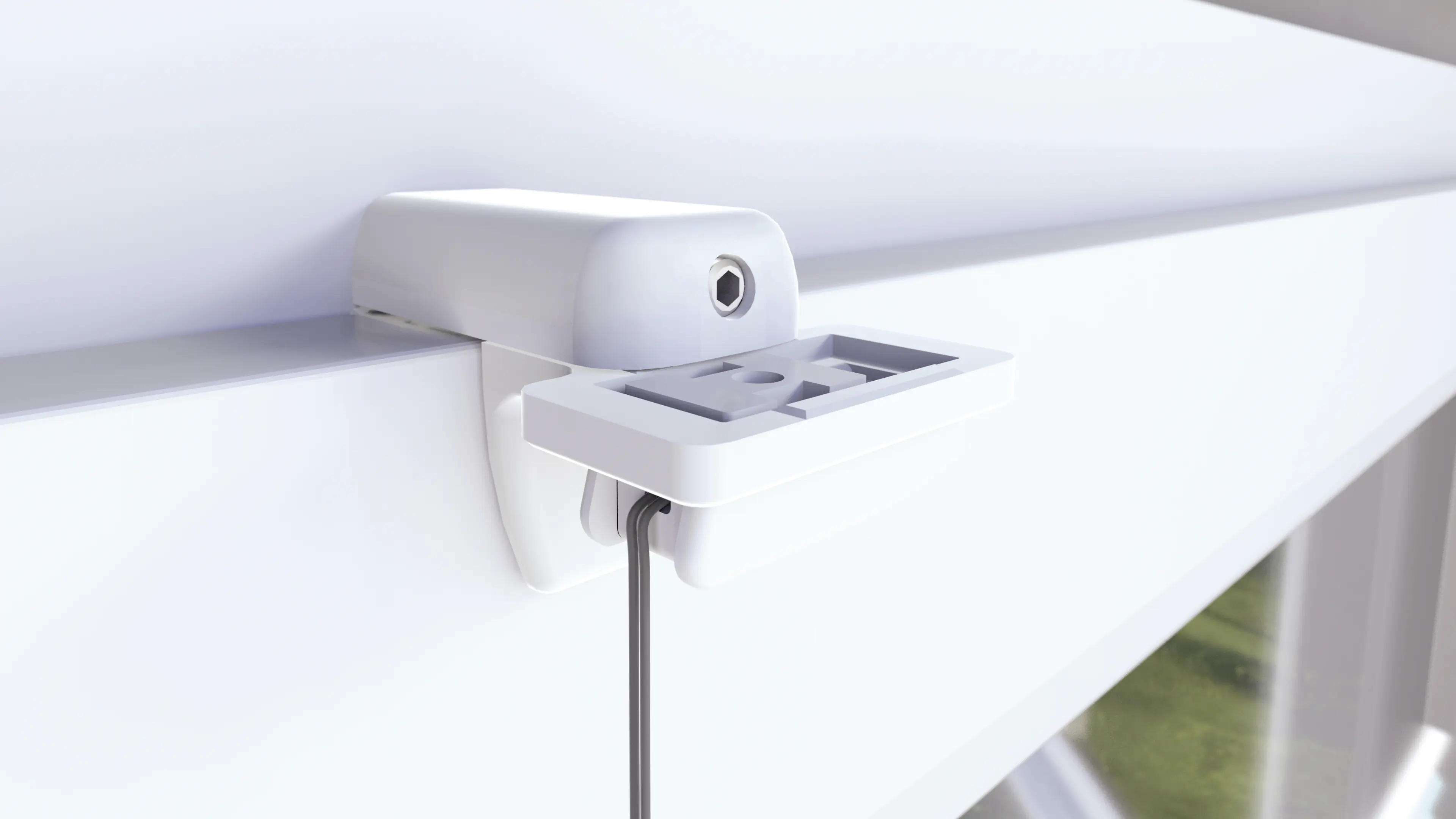 Gardinia Plissee-Klemmträger Concept weiß Gardinia Plissee-Klemmträger Concept weiß