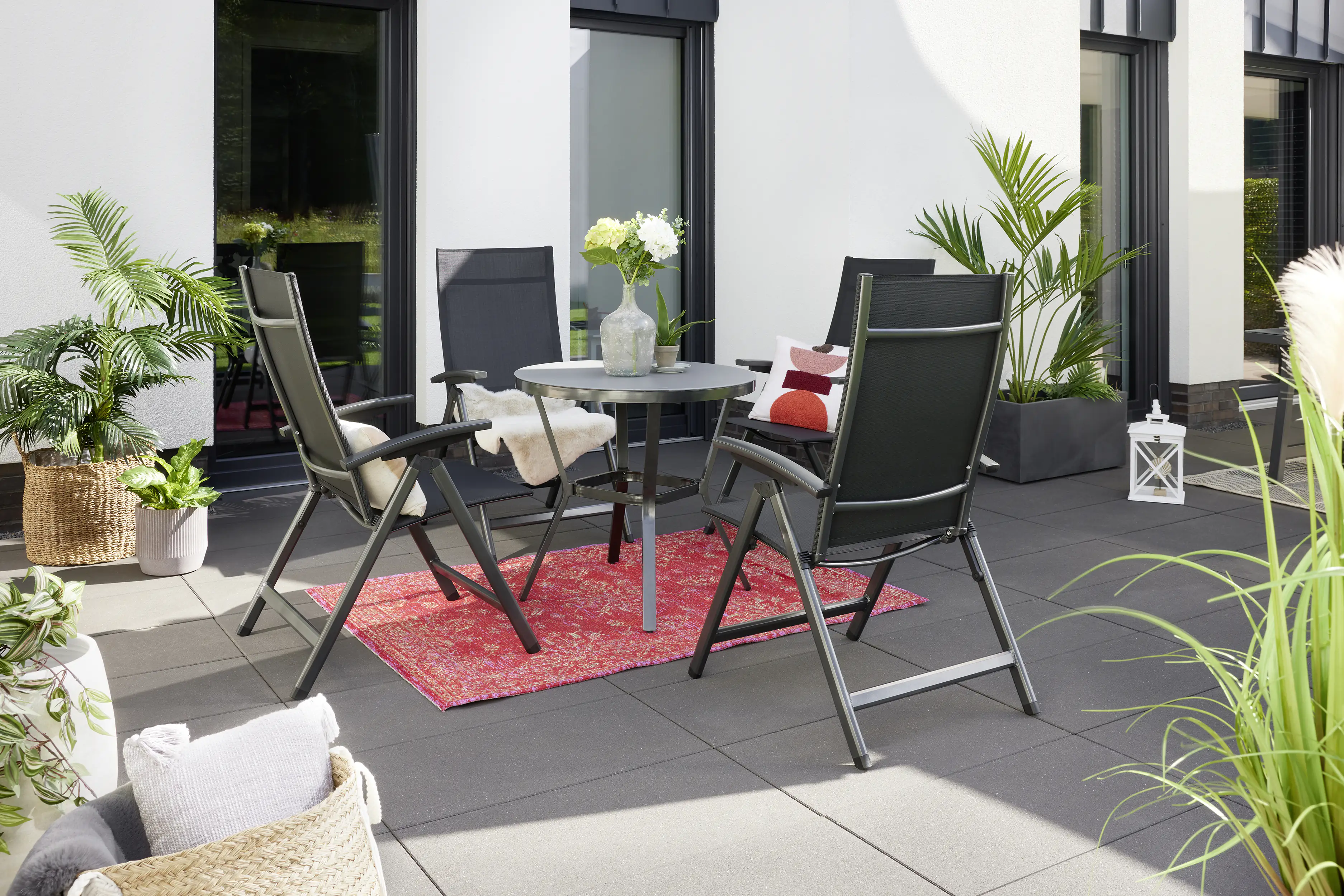 TrendLine Aluminiumtisch Pero Ø 80 cm