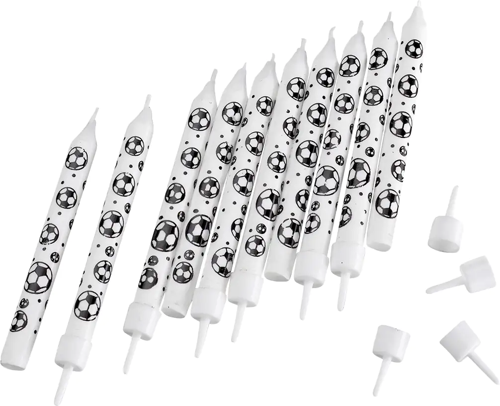 TIB Heyne Geburtstagskerzen Fußball 10 Stück