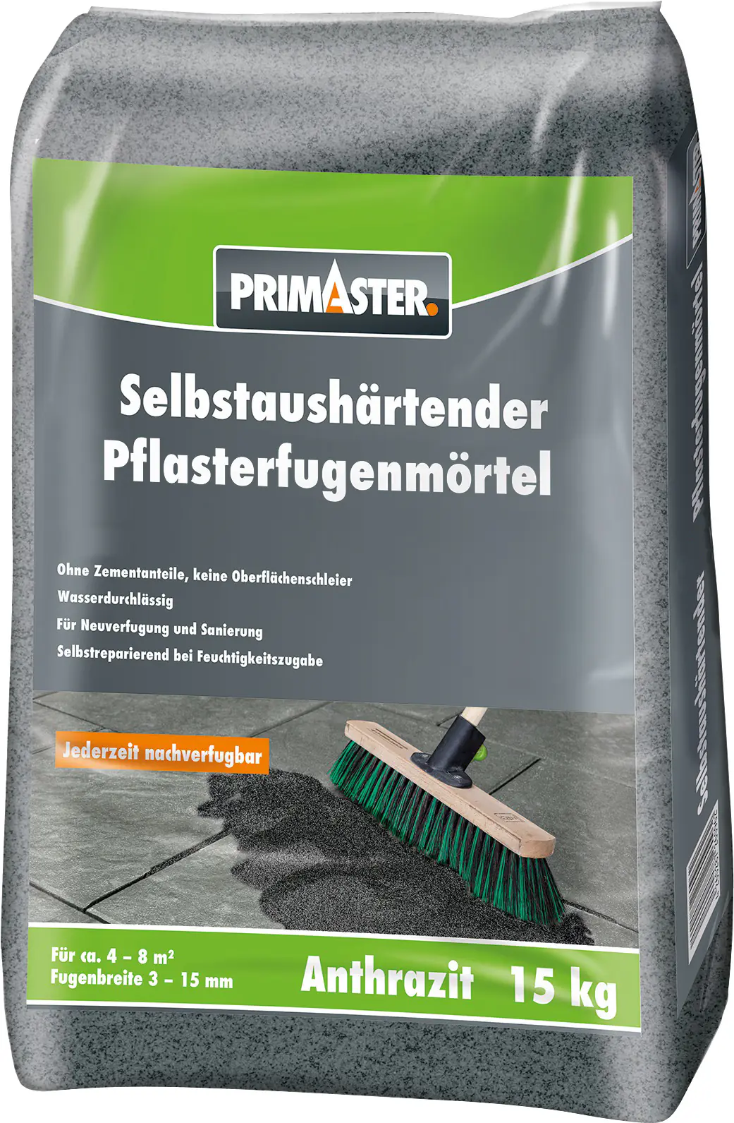 Primaster Pflasterfugenmörtel selbstaushärtend 15 kg anthrazit