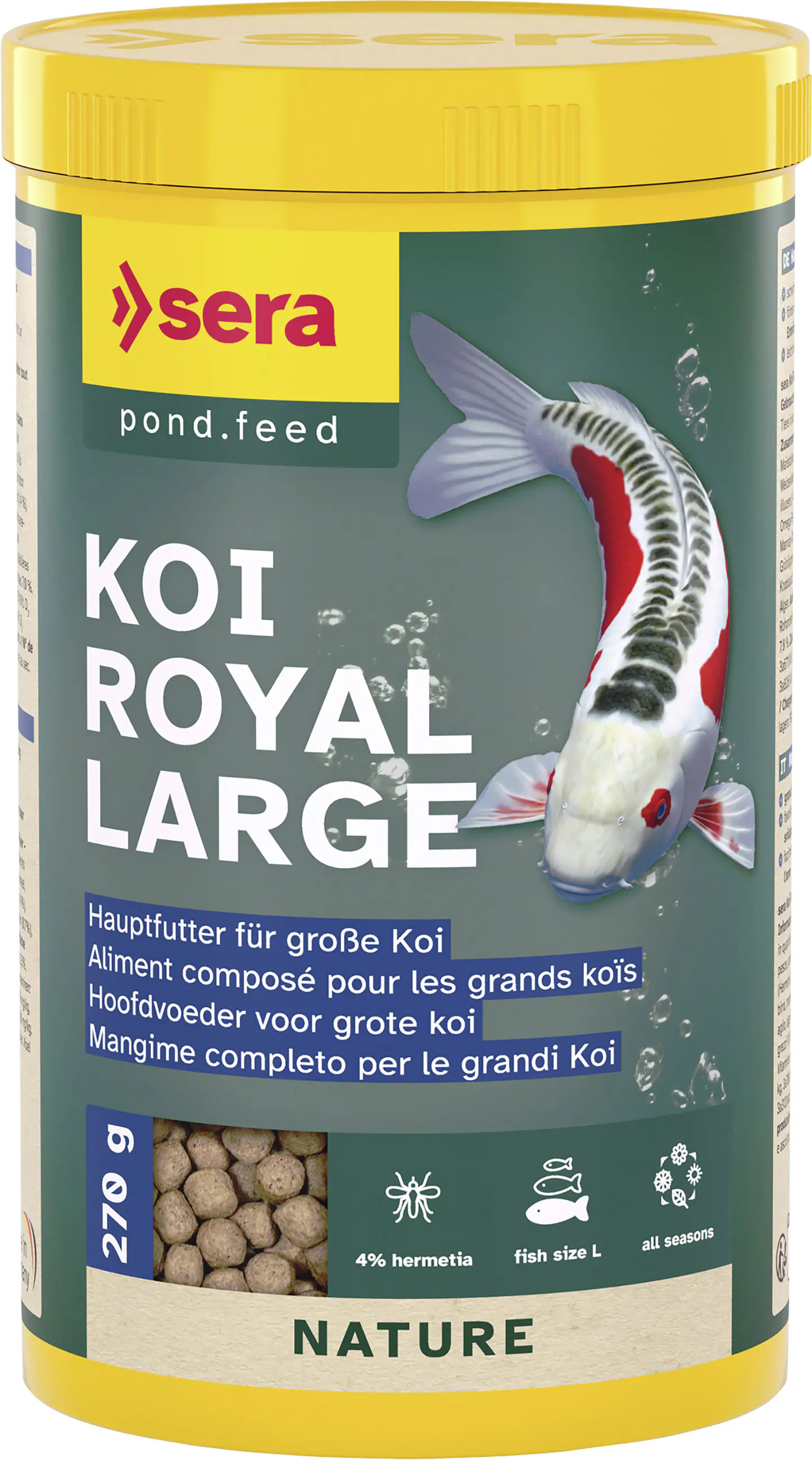 Sera Koifutter Royal Large für größere Koi 1 L Sera Koifutter Royal Large für größere Koi 1 L