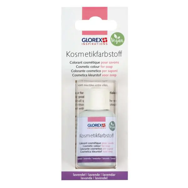 Glorex Seifen-Kosmetik-Farbstoff lavendel 20 ml