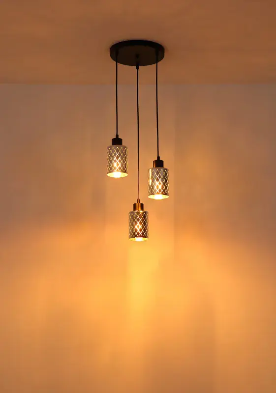 Globo Hängeleuchte Alonso Ø 29 x 120 cm schwarz