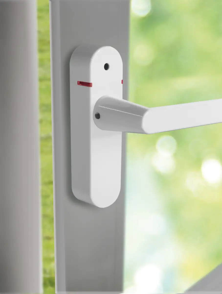 Schellenberg Funk-Sicherheits-Alarmgriff weiß Schellenberg Funk-Sicherheits-Alarmgriff weiß