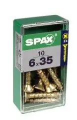 Spax Universalschrauben 6.0 x 35 mm PZ 3 - 10 Stk.