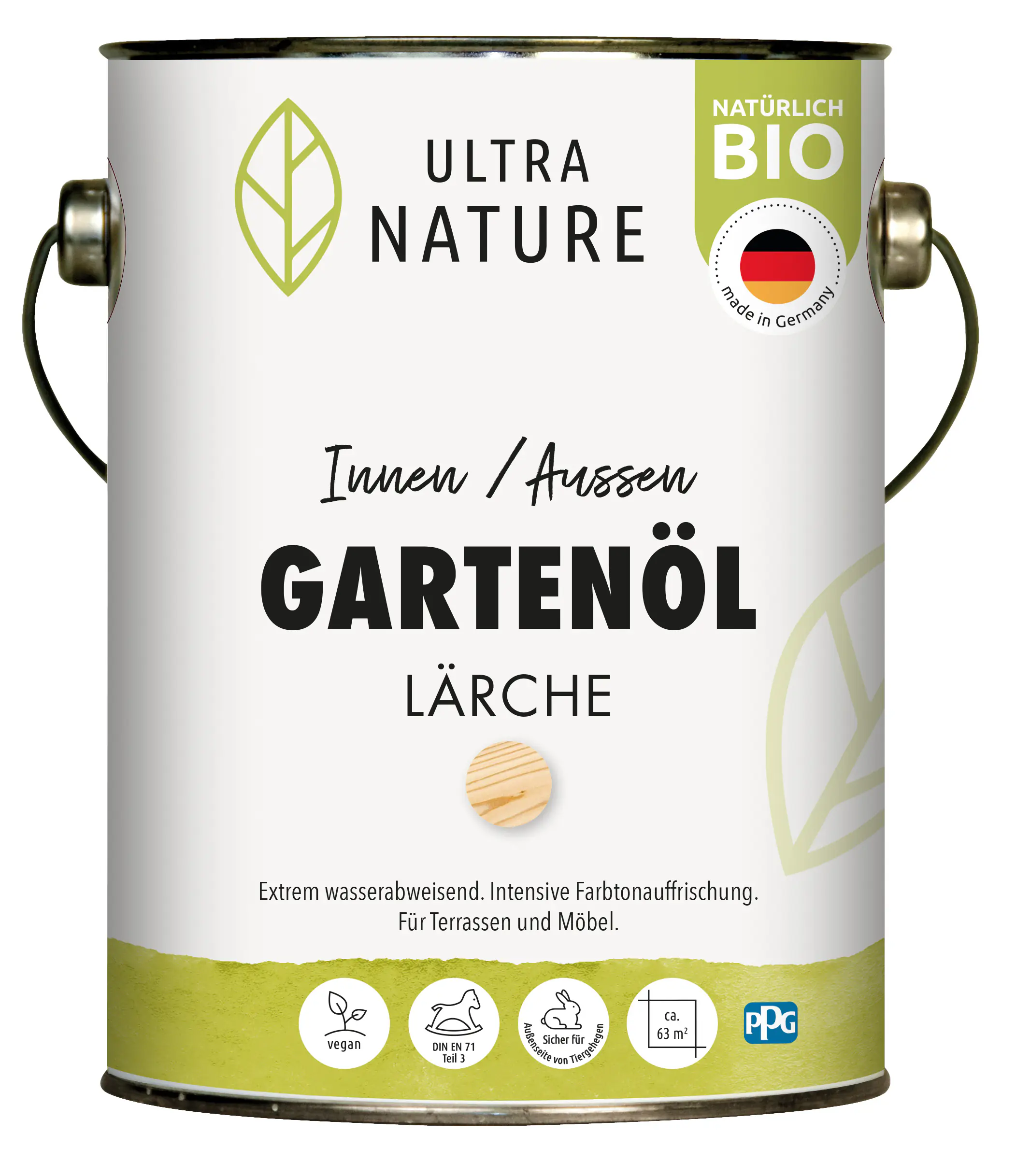 Ultra Nature Garten Öl 2,5 L lärche