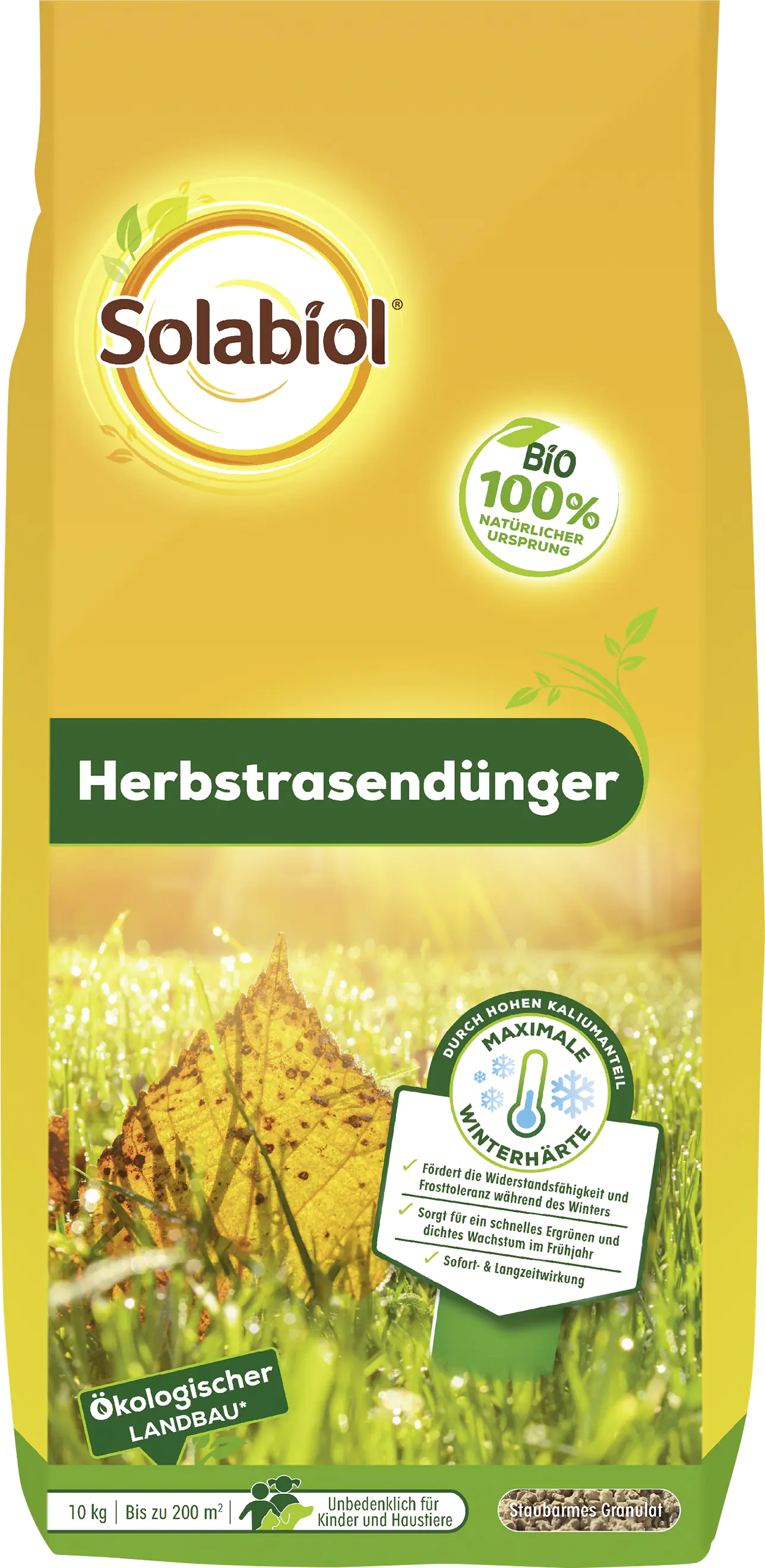 Solabiol Herbstrasendünger 10 kg Solabiol Herbstrasendünger 10 kg