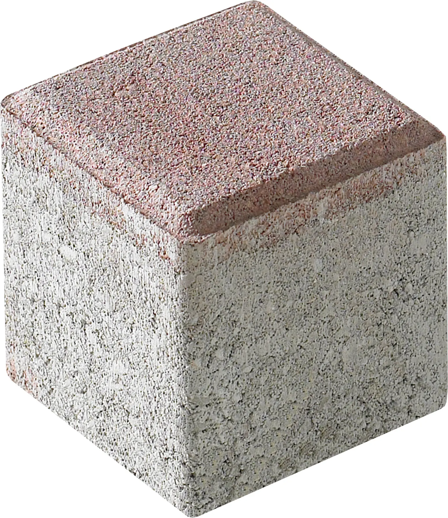 Kann Rasengitterfüllstein 7,8 x 7,8 x 8 cm rot