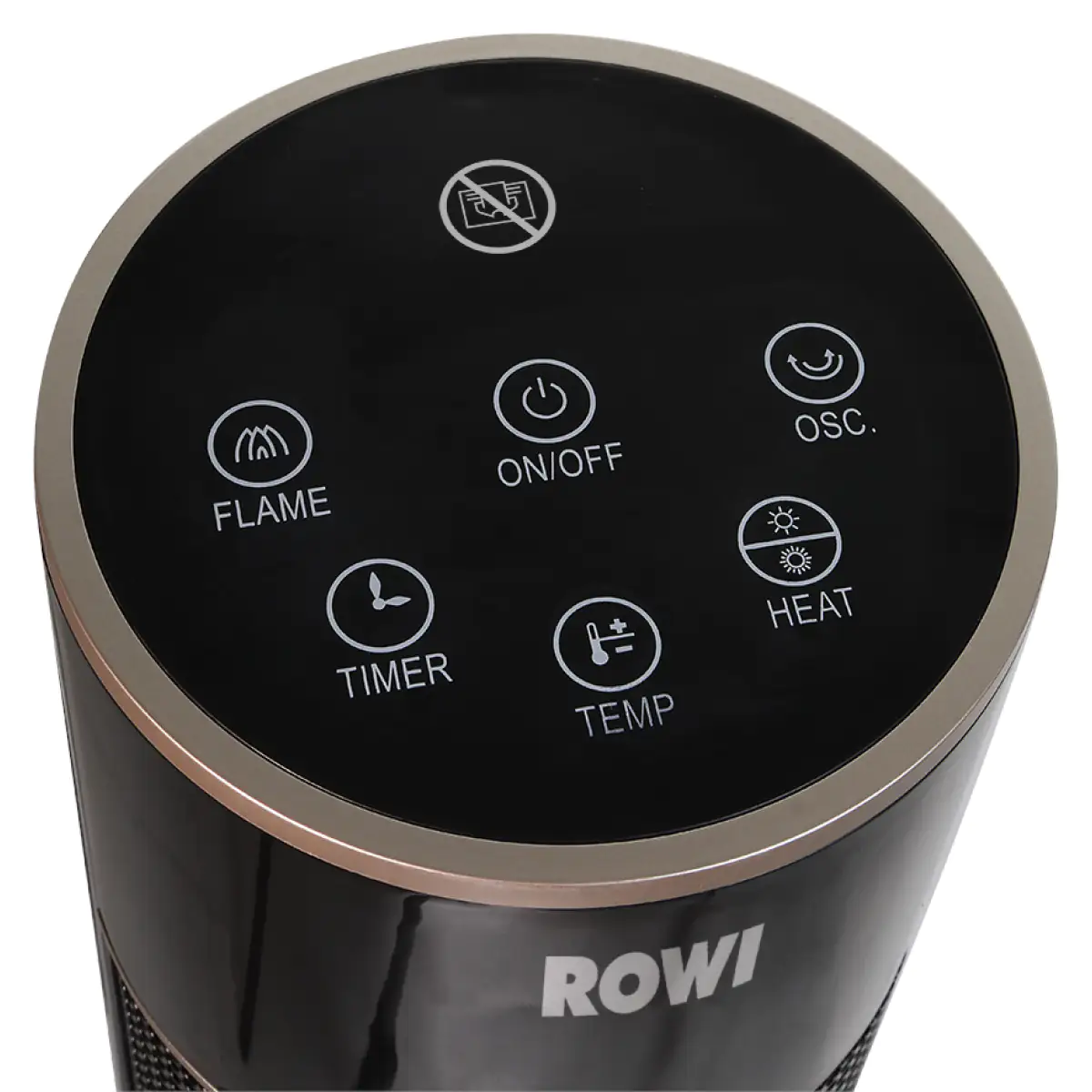 Rowi Keramik Turmheigerät 2000 W Flame HKT 2000/2/6 ODF