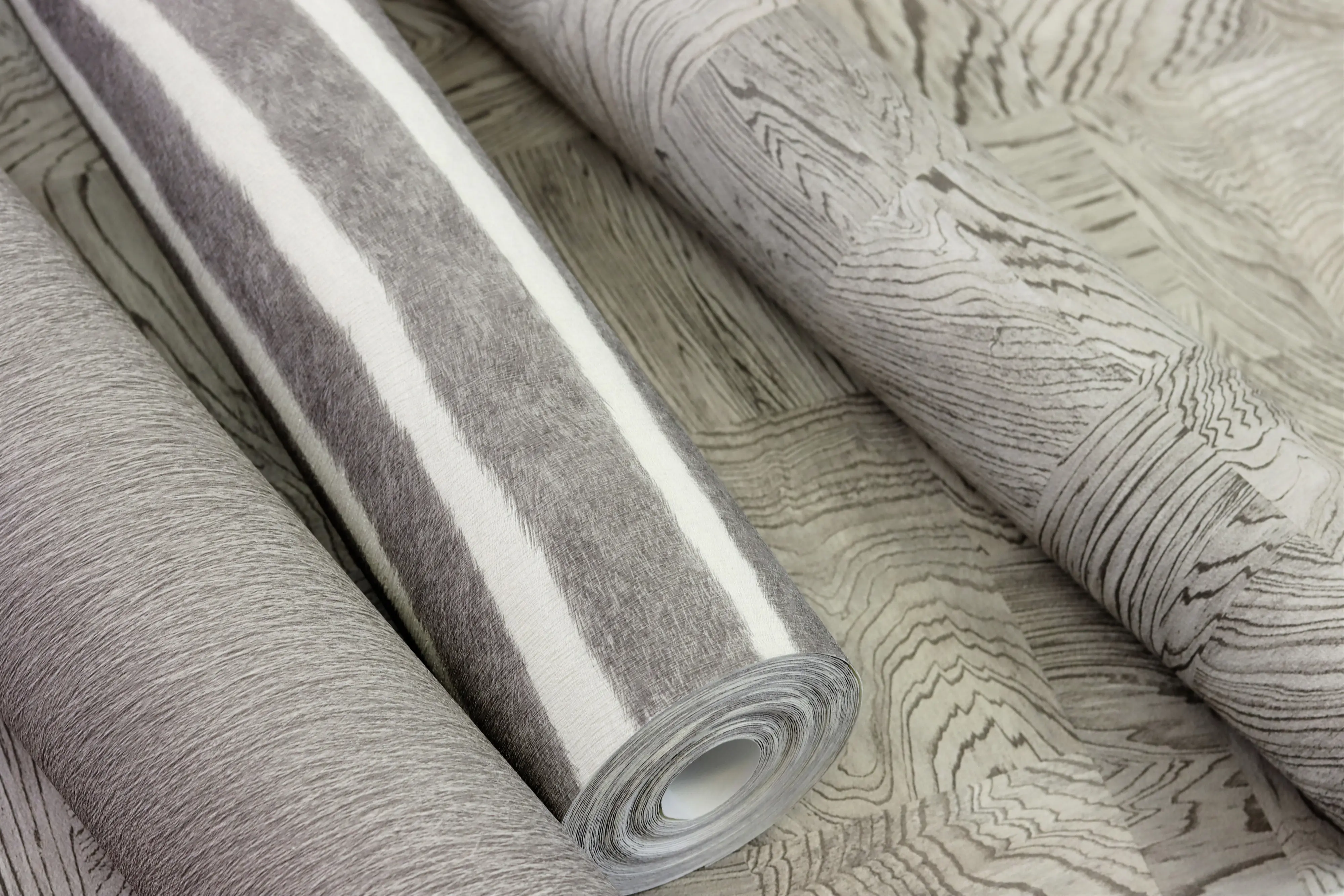 Rasch Vliestapete 751734 Grau-Hellgrau Muster & Motive 10,05 m x 0,53 m