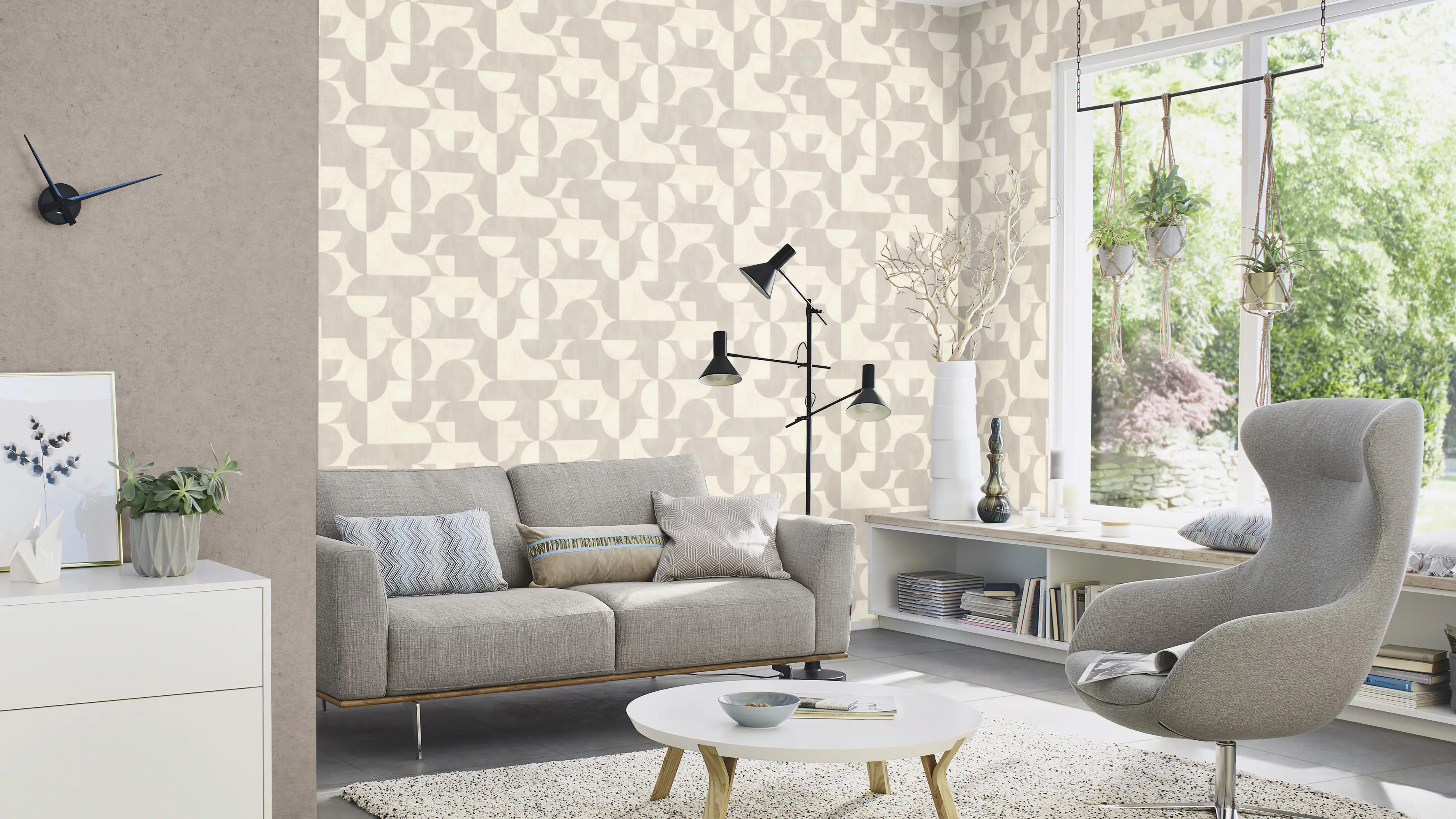 Rasch Vliestapete 520873 Braun-Taupe dunkel Uni 10,05 m x 0,53 m