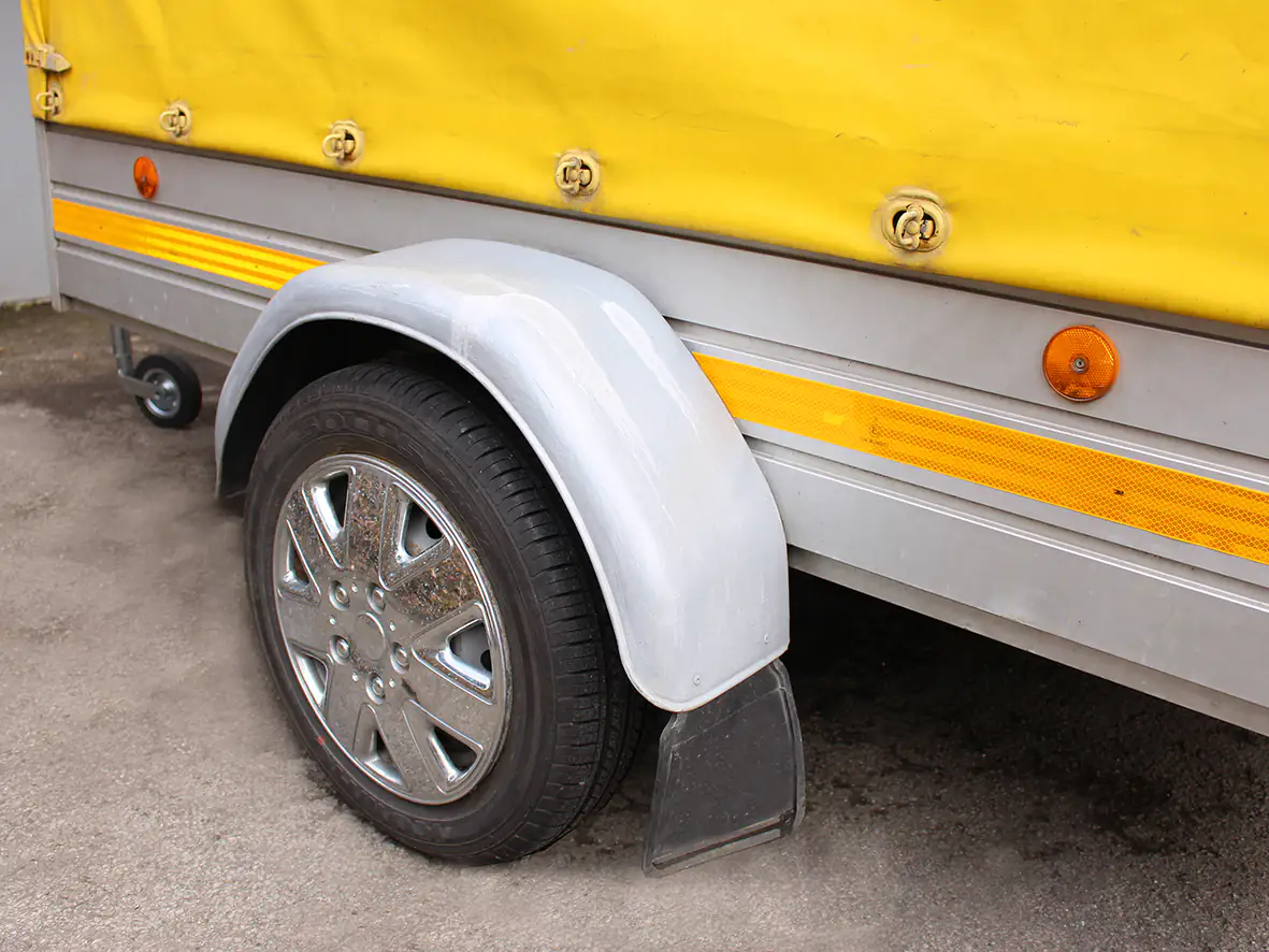 LAS Reflektorband 55mm gelb selbstklebend 2 m