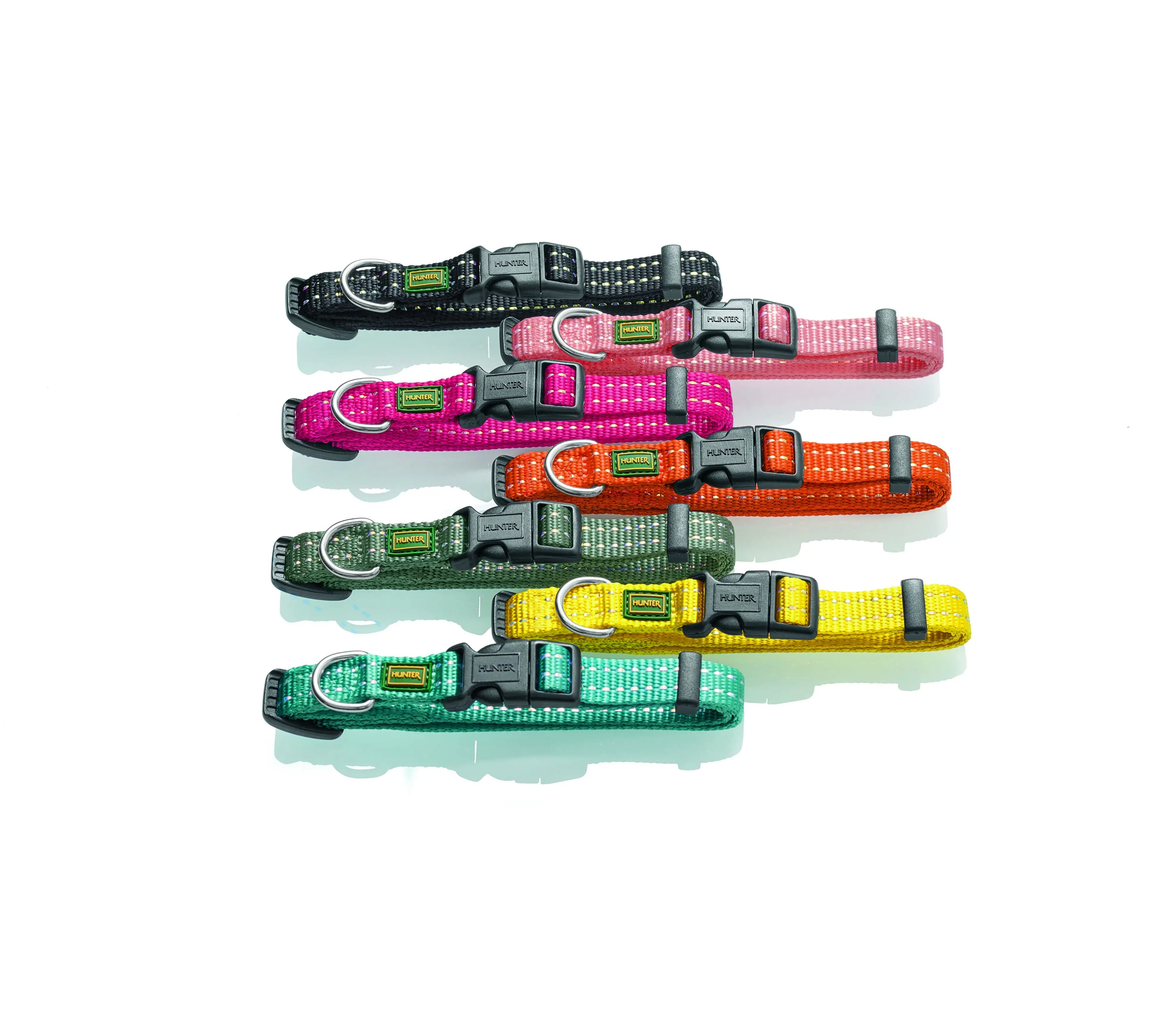 Hunter Hundehalsband Tripoli Vario Basic hellrosa